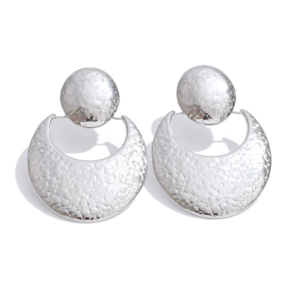 Winslow Hammered Drop Earrings