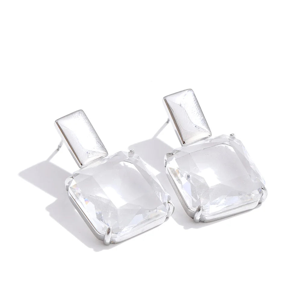 Romy Crystal Drop Earrings