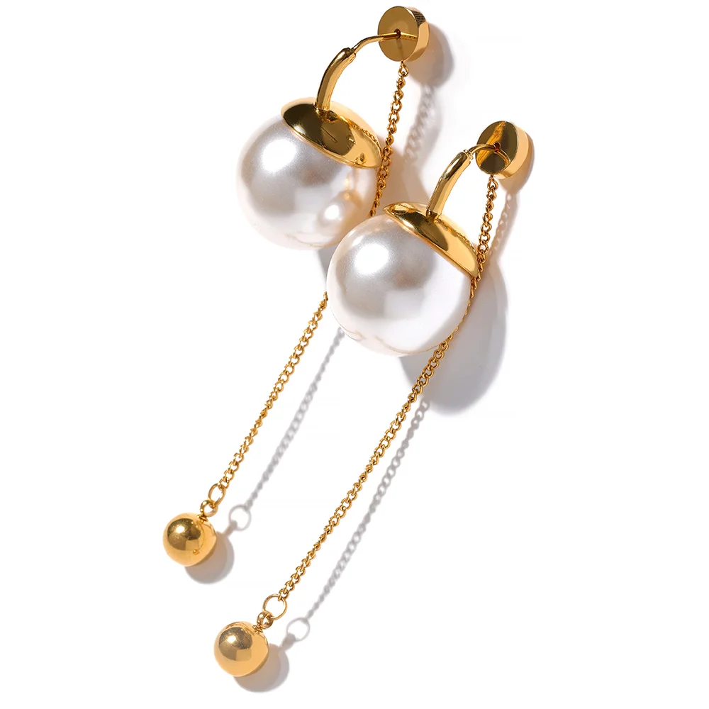 Elin Faux Pearl Earrings