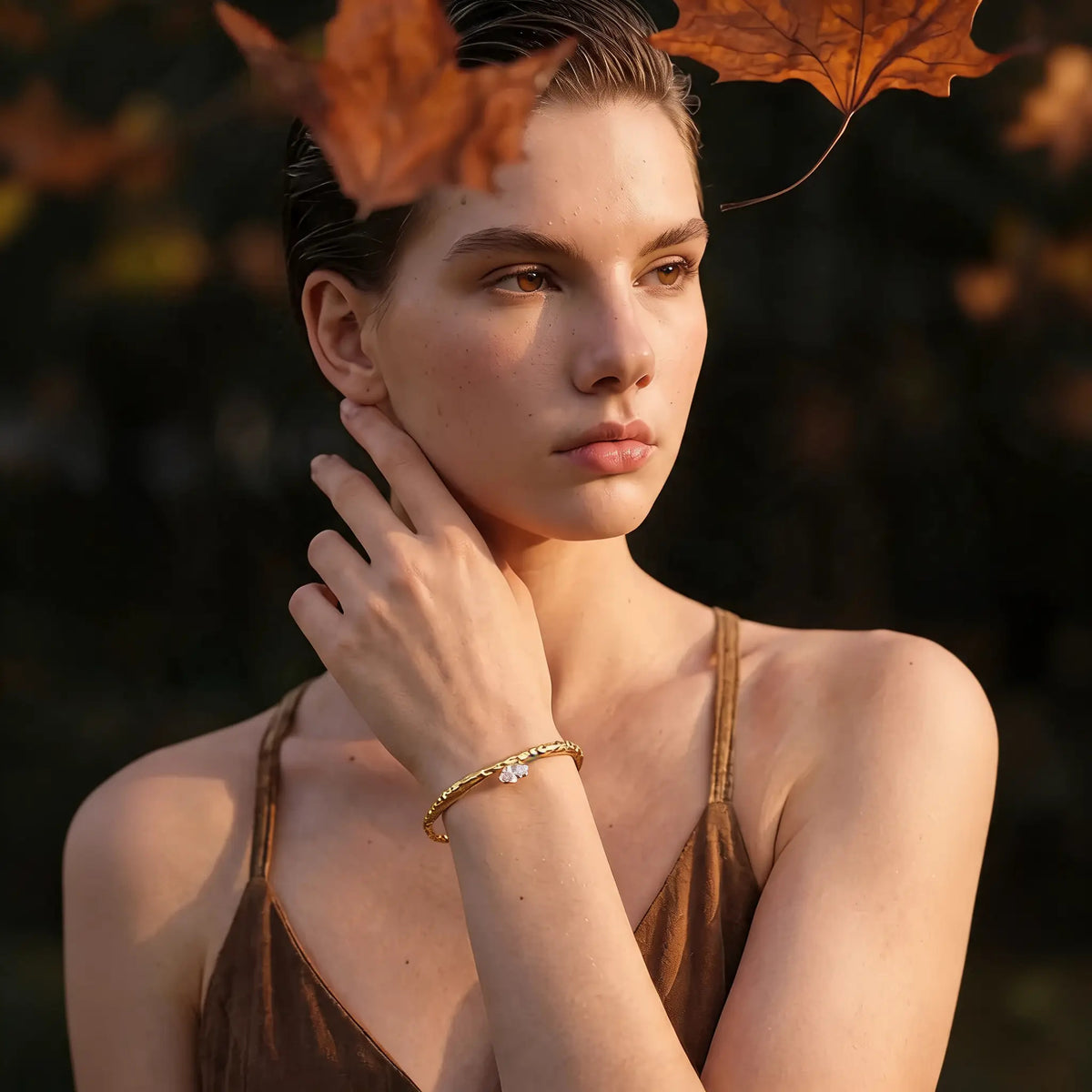 Nola Molten Cuff Bracelet
