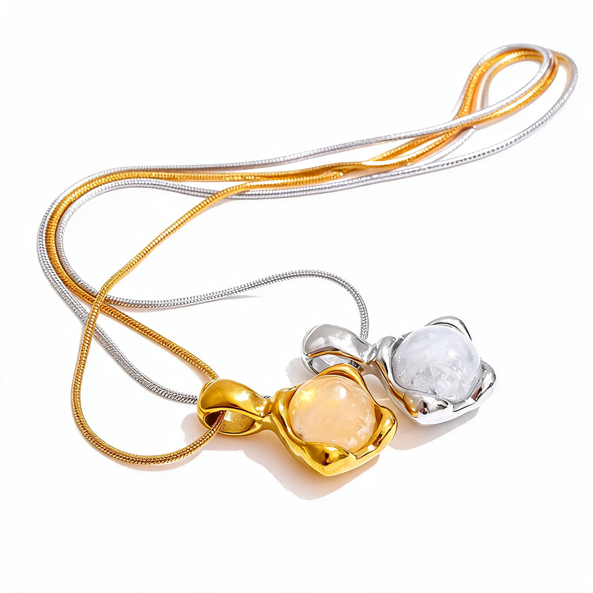 Heath Stone Pendant Necklace