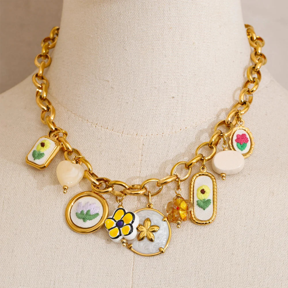 Savanna Statement Chain Necklace