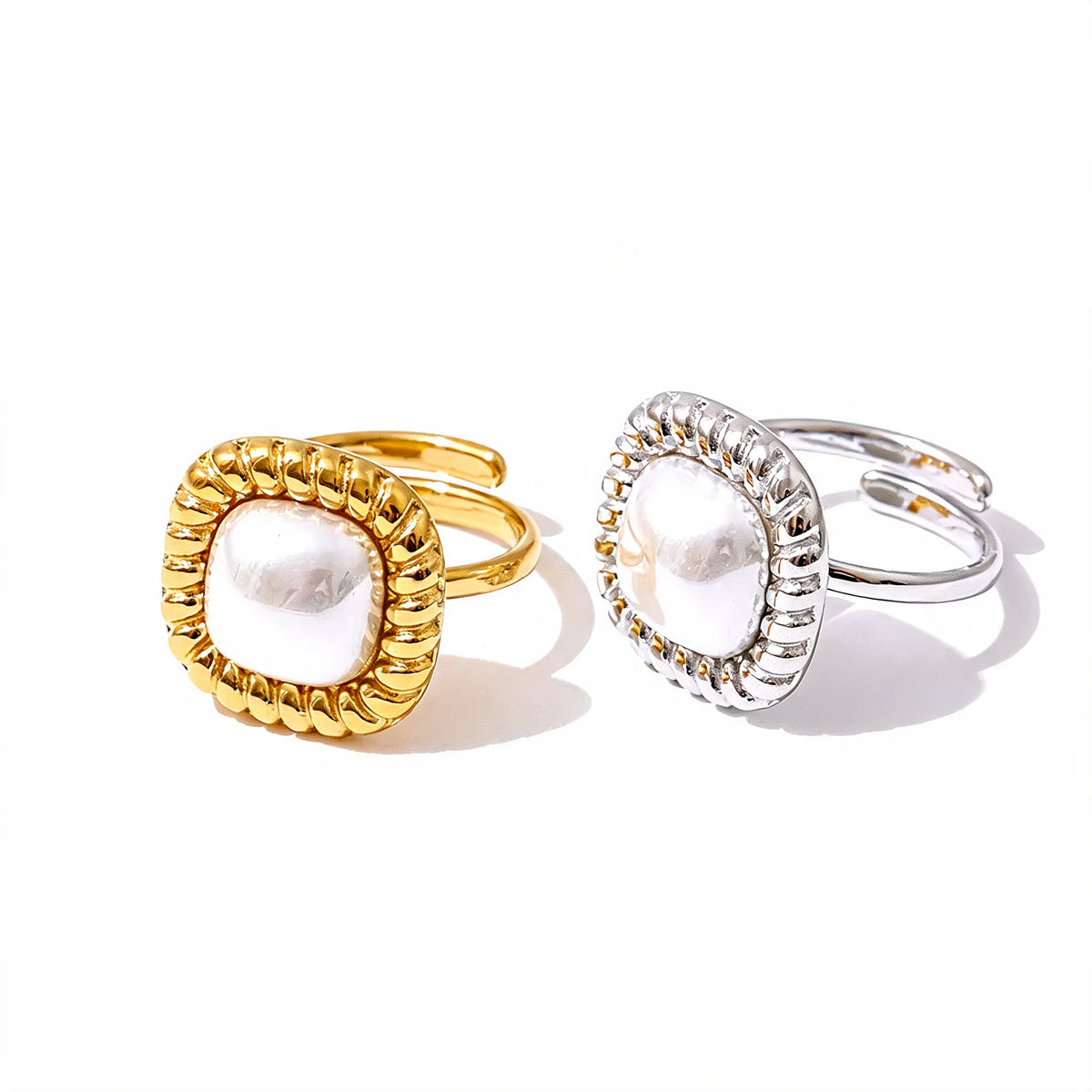 Leona Faux Pearl Ring