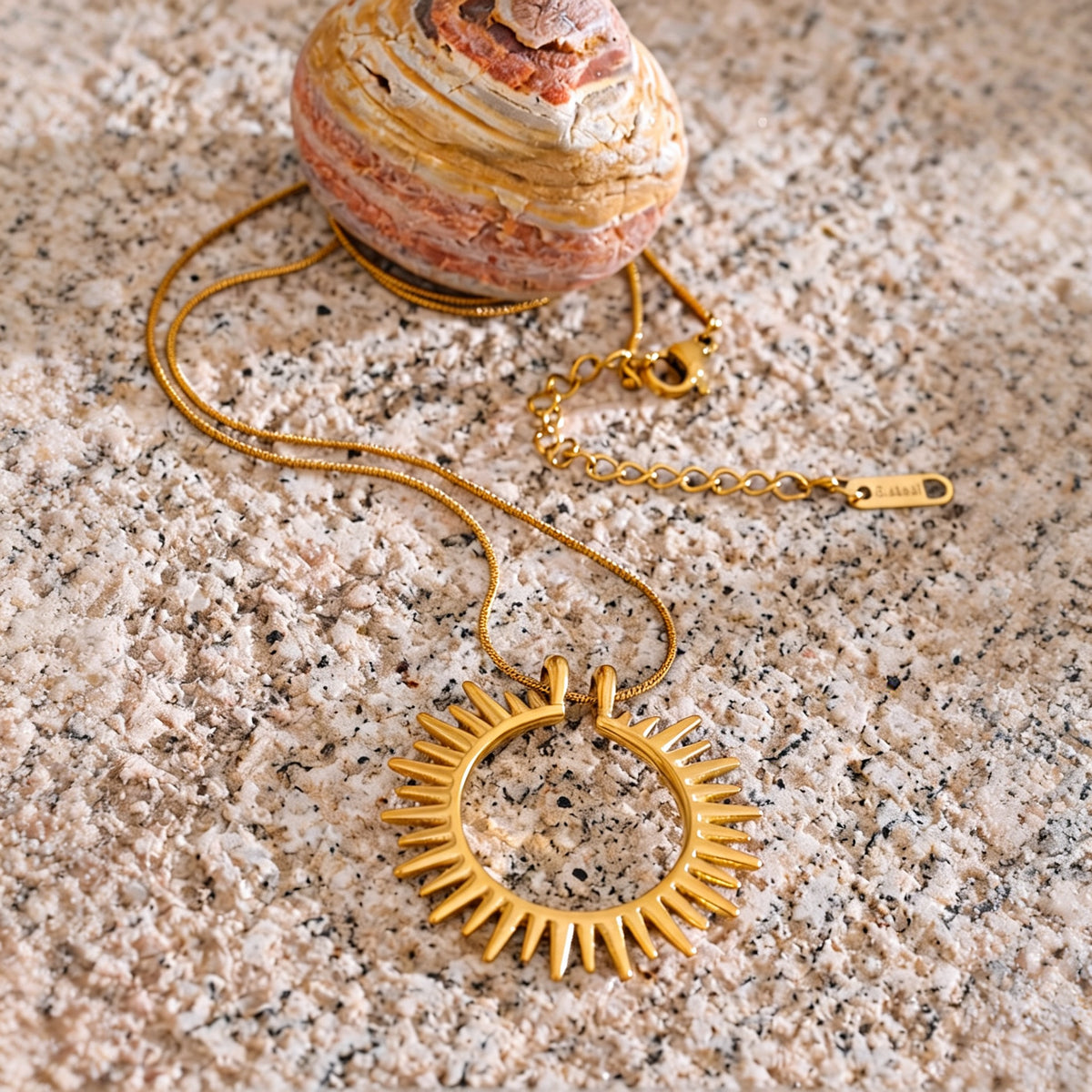 Halley Sunburst Necklace