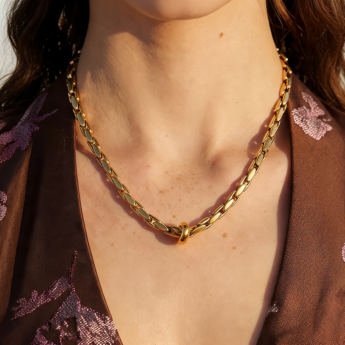 Alma Fine Chain Necklace