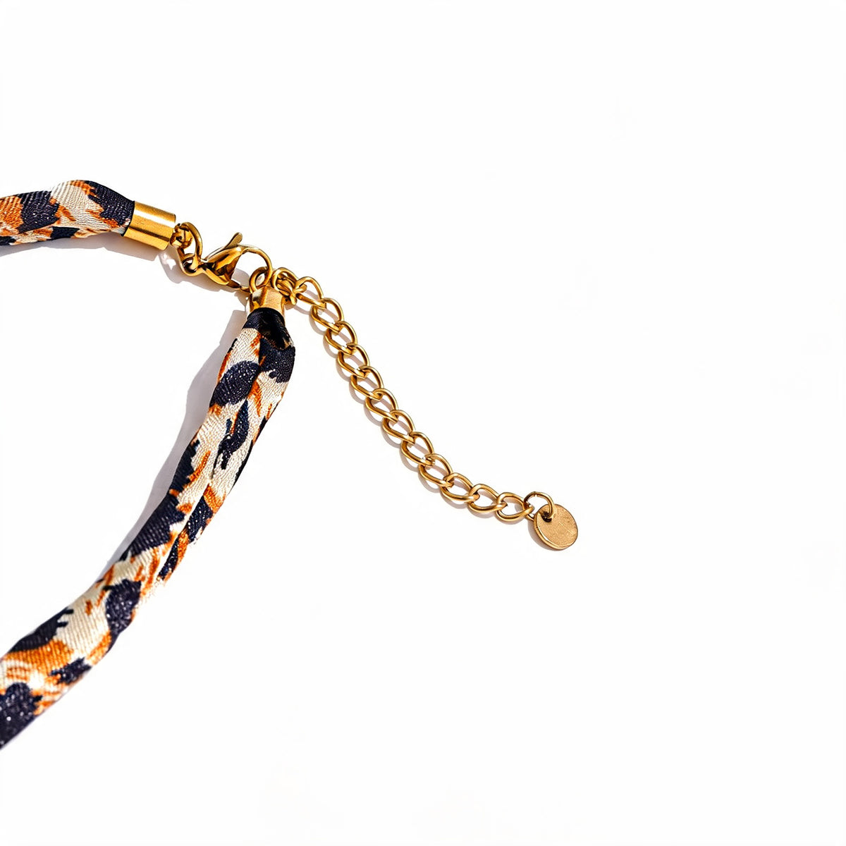 Fawn Leopard Charm Necklace