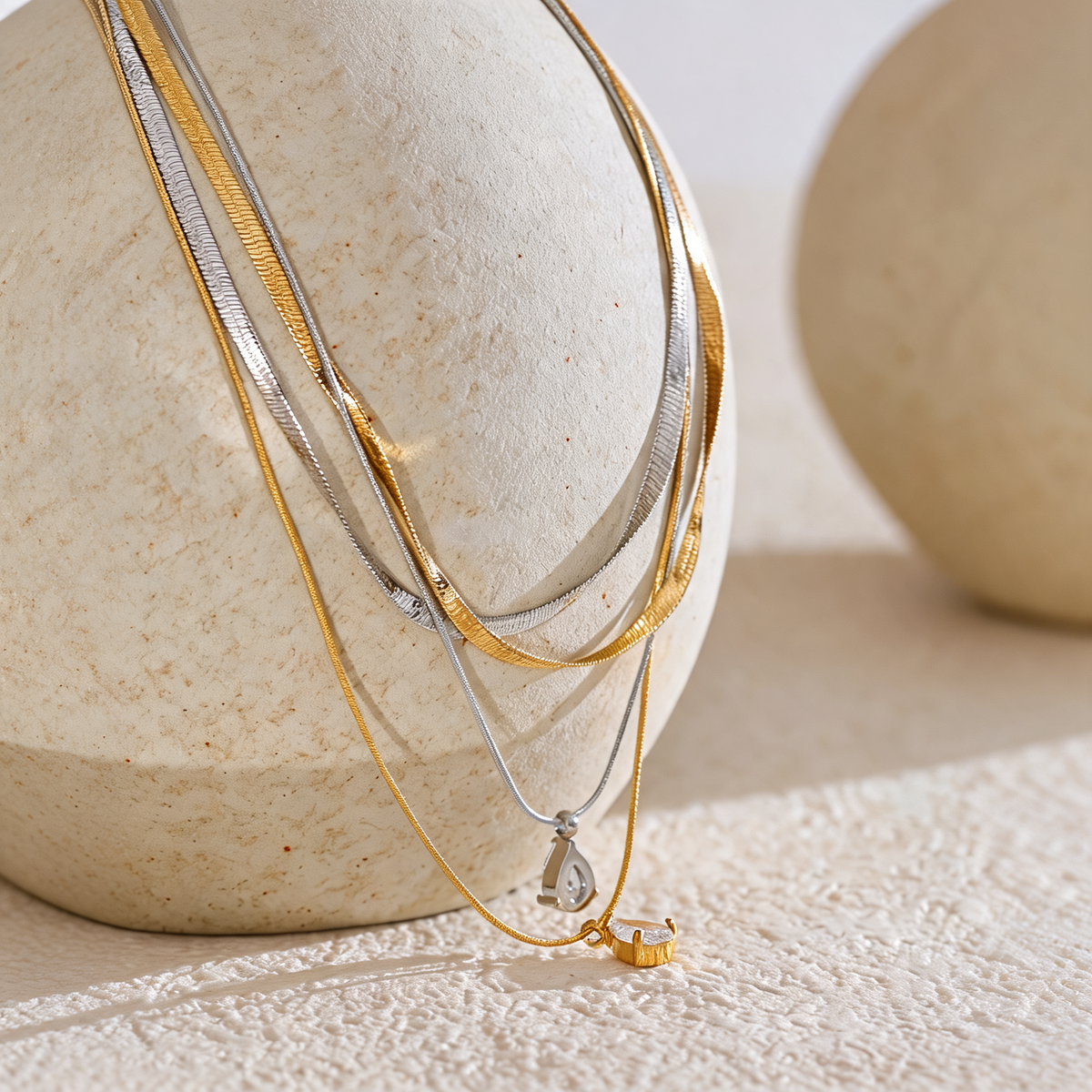 Sadie Layered Drop Necklace
