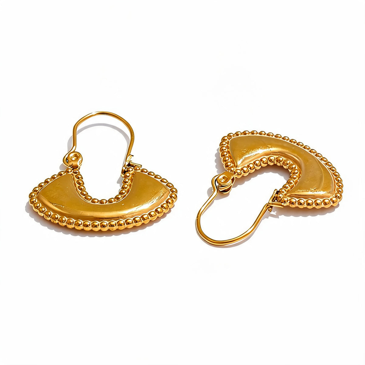 Sasha Beaded Fan Earrings
