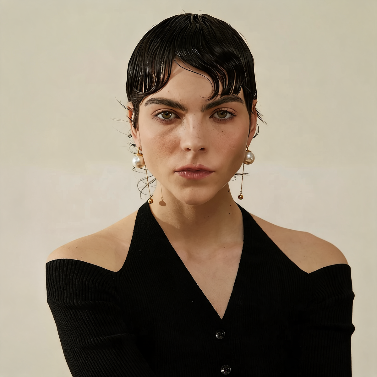 Elin Faux Pearl Earrings
