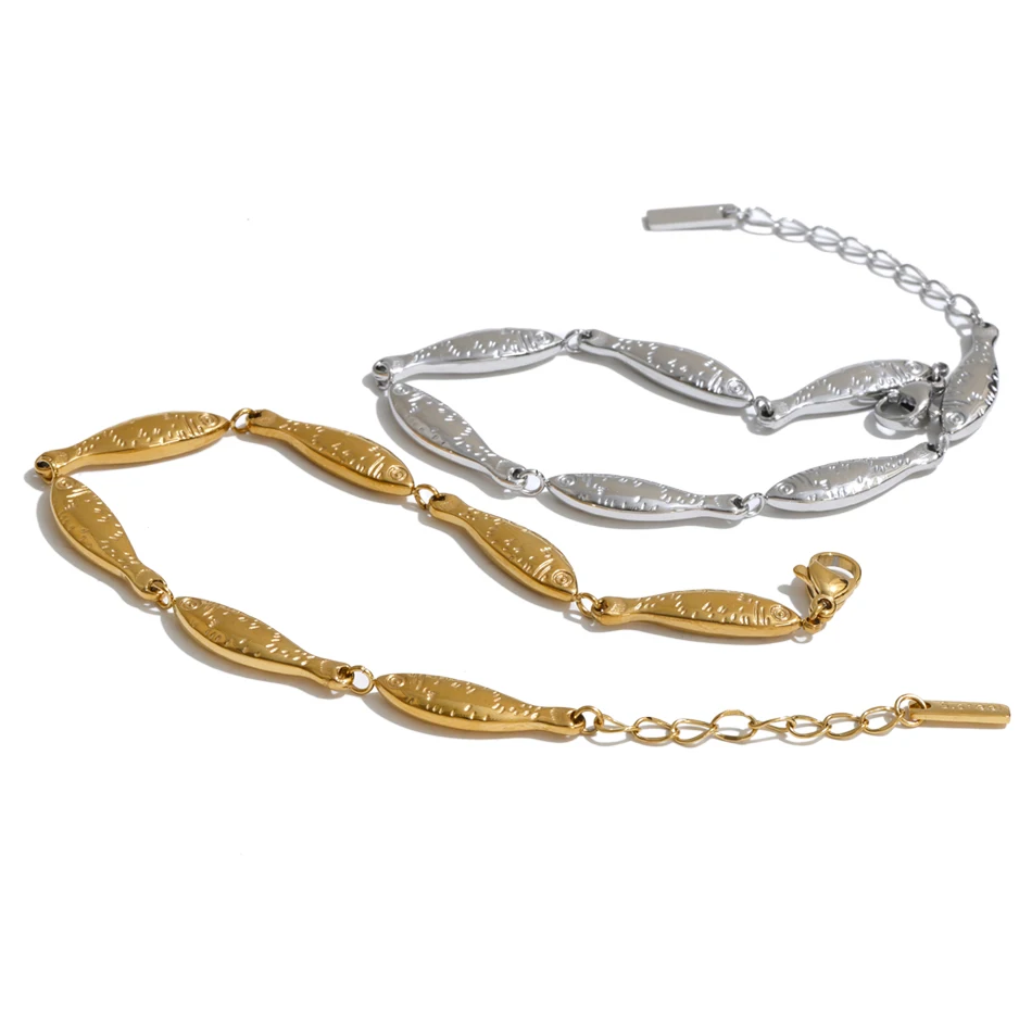Lake Fish Chain Bracelet