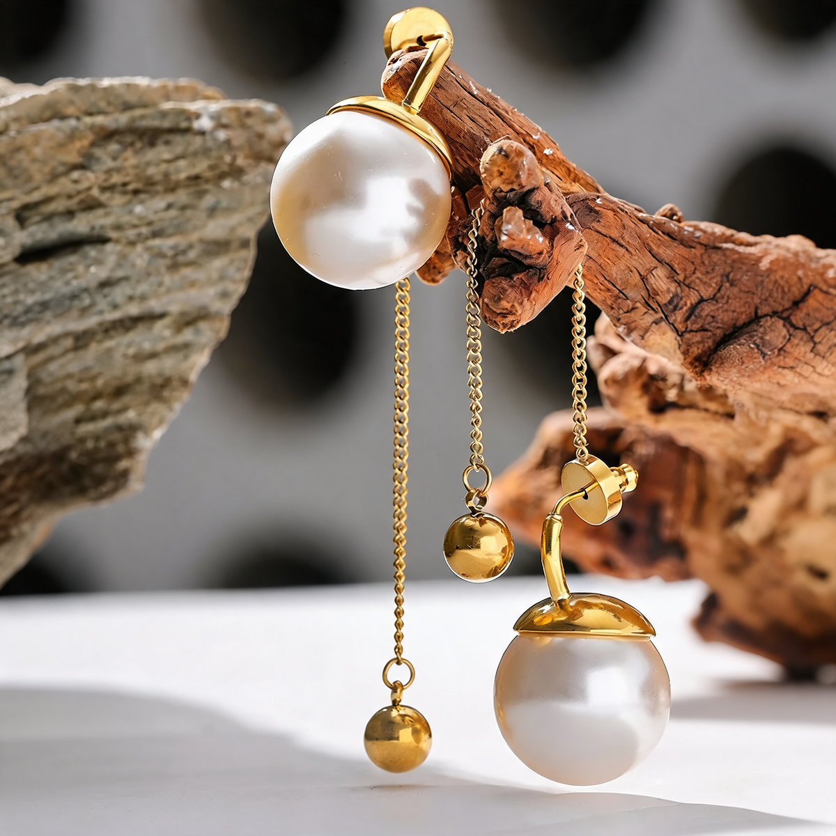 Elin Faux Pearl Earrings