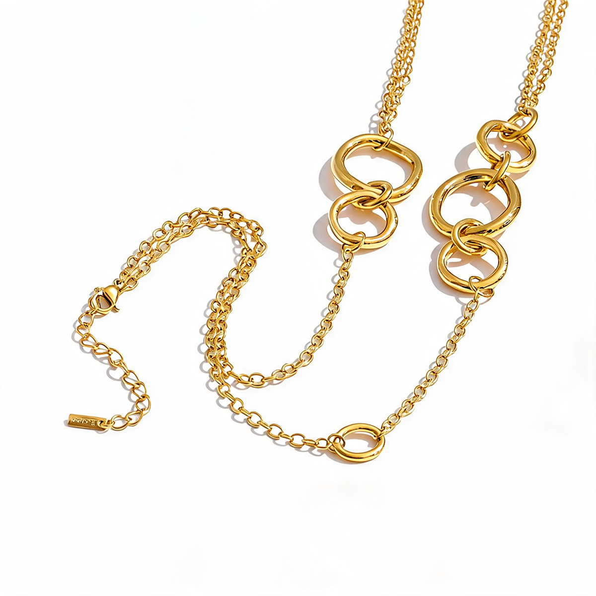 Pine Long Chain Necklace