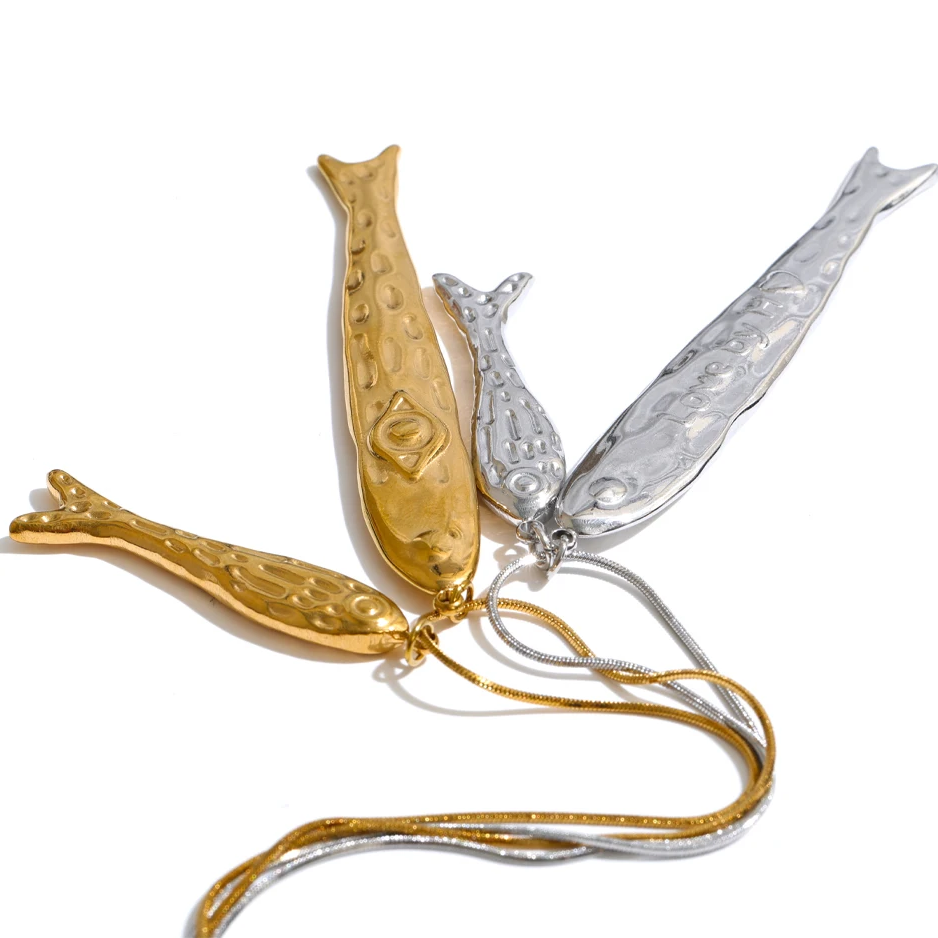 Blair Fish Pendant Necklace