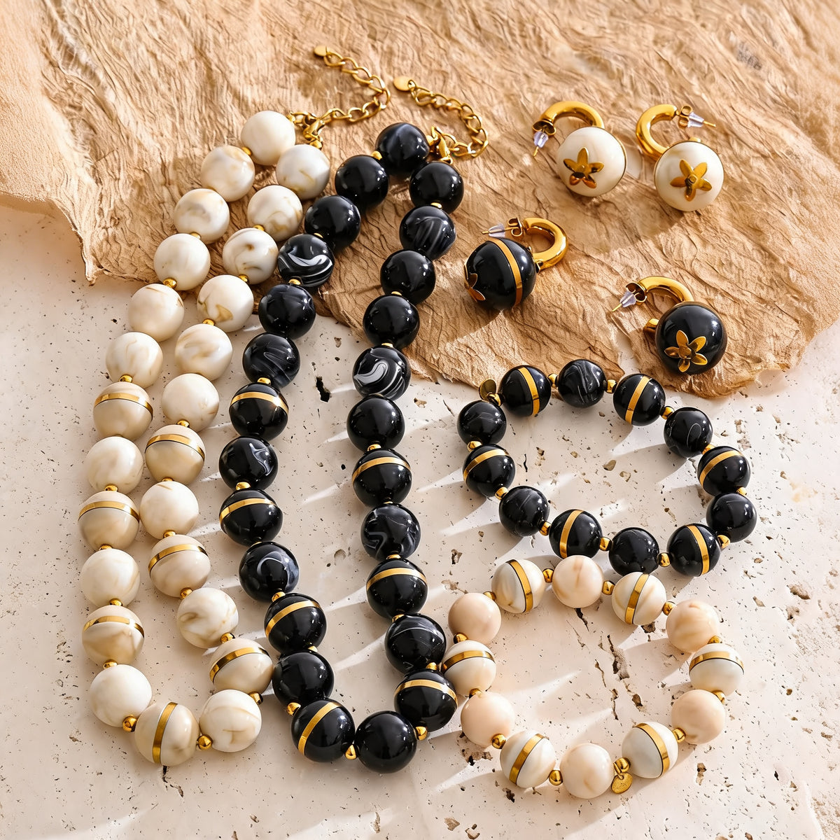 Tamsin Resin Bead Set
