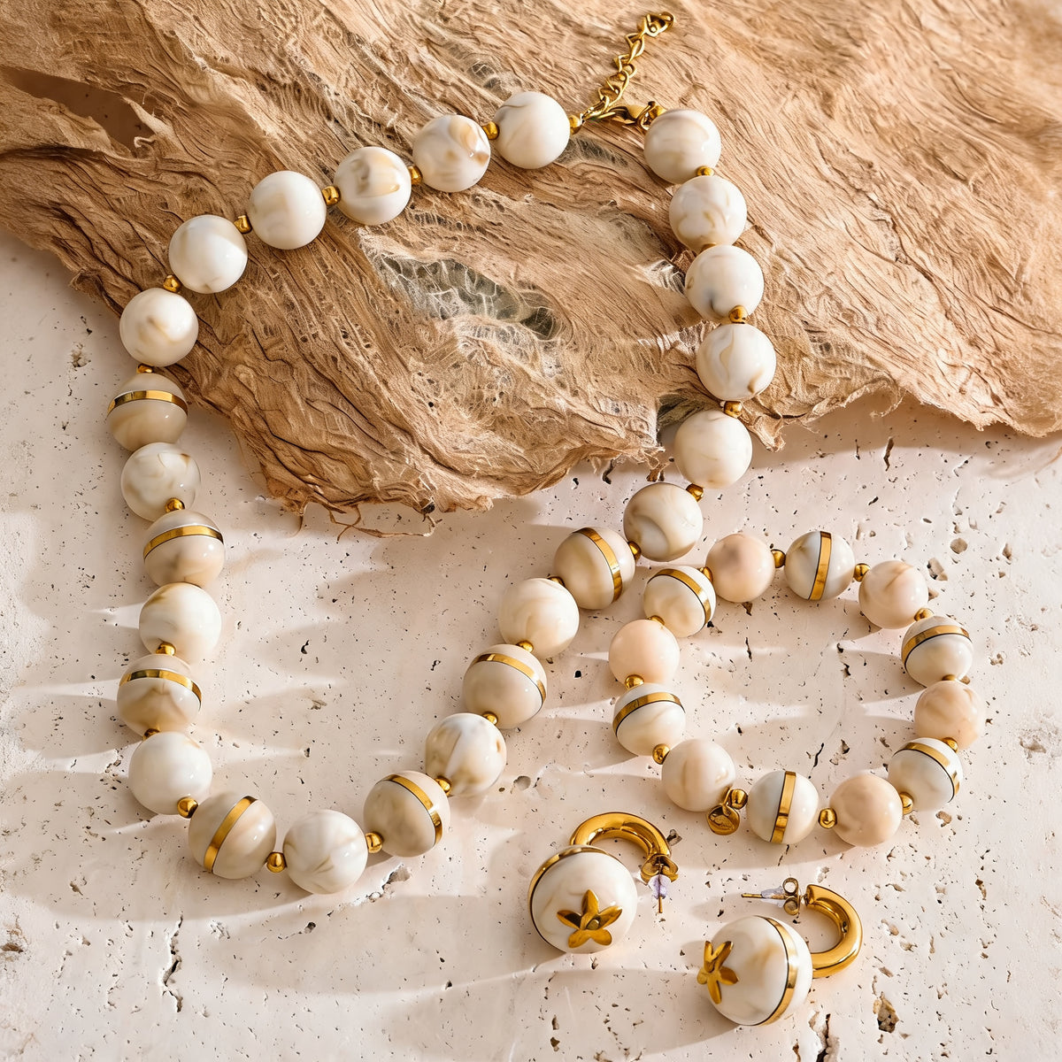 Tamsin Resin Bead Set
