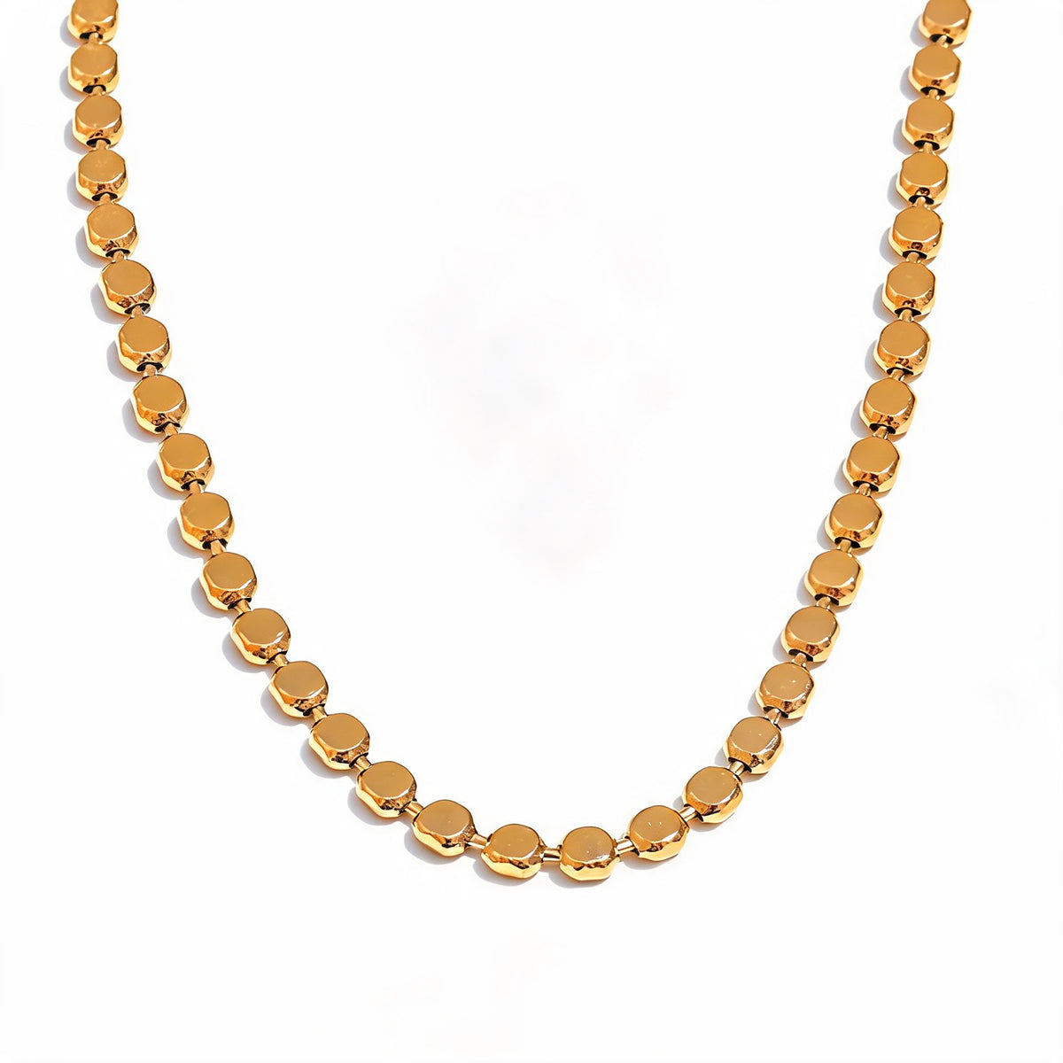 Lark Square Chain Collar
