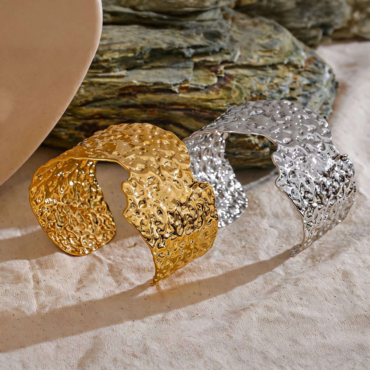 Ember Hammered Cuff