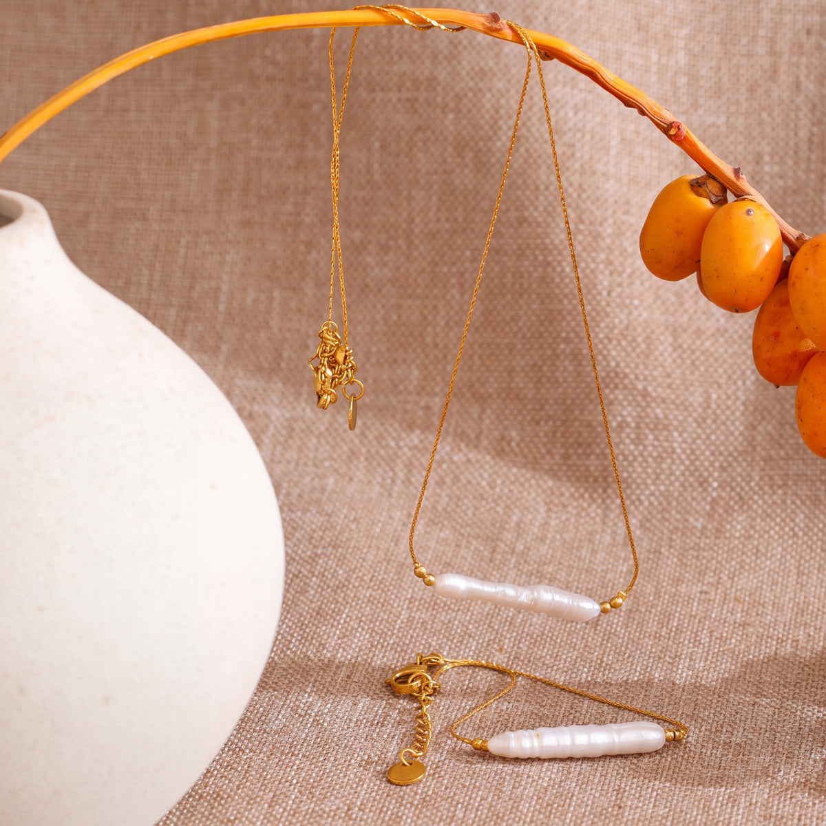 Paloma Pearl Necklace Set