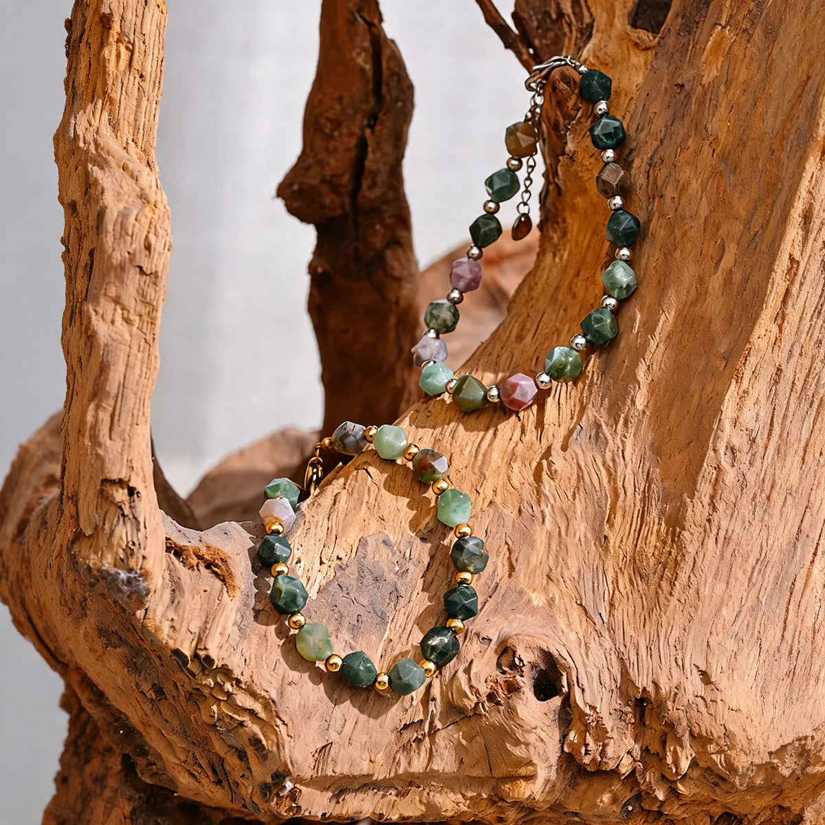 Odessa Stone Bead Bracelet