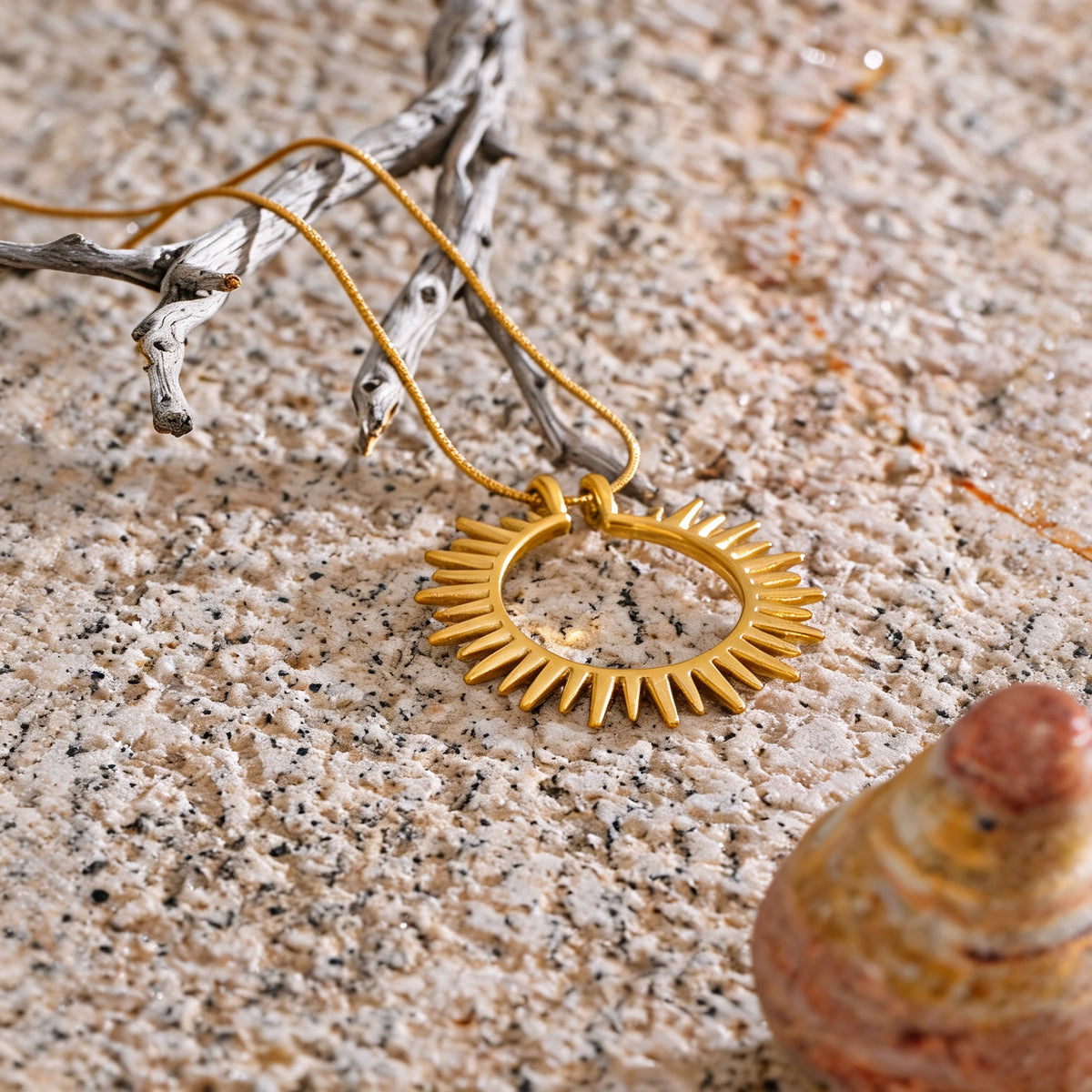 Halley Sunburst Necklace