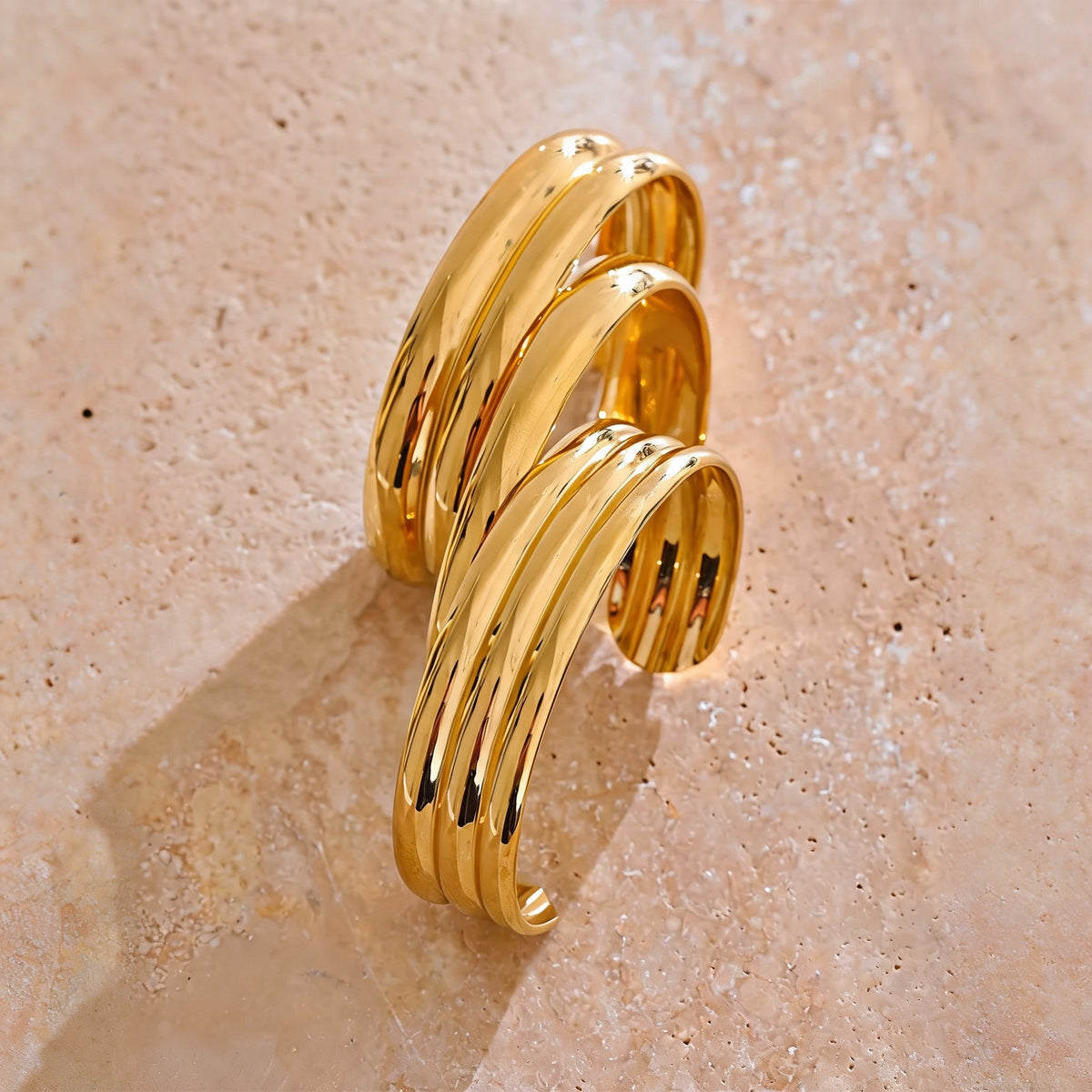 Brook Smooth Layered Cuff