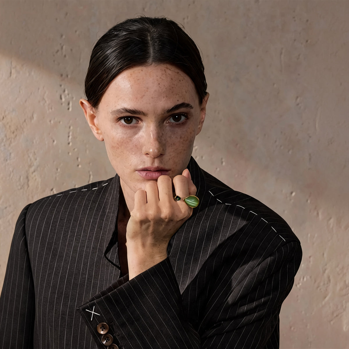 Sloane Stone Drop Ring