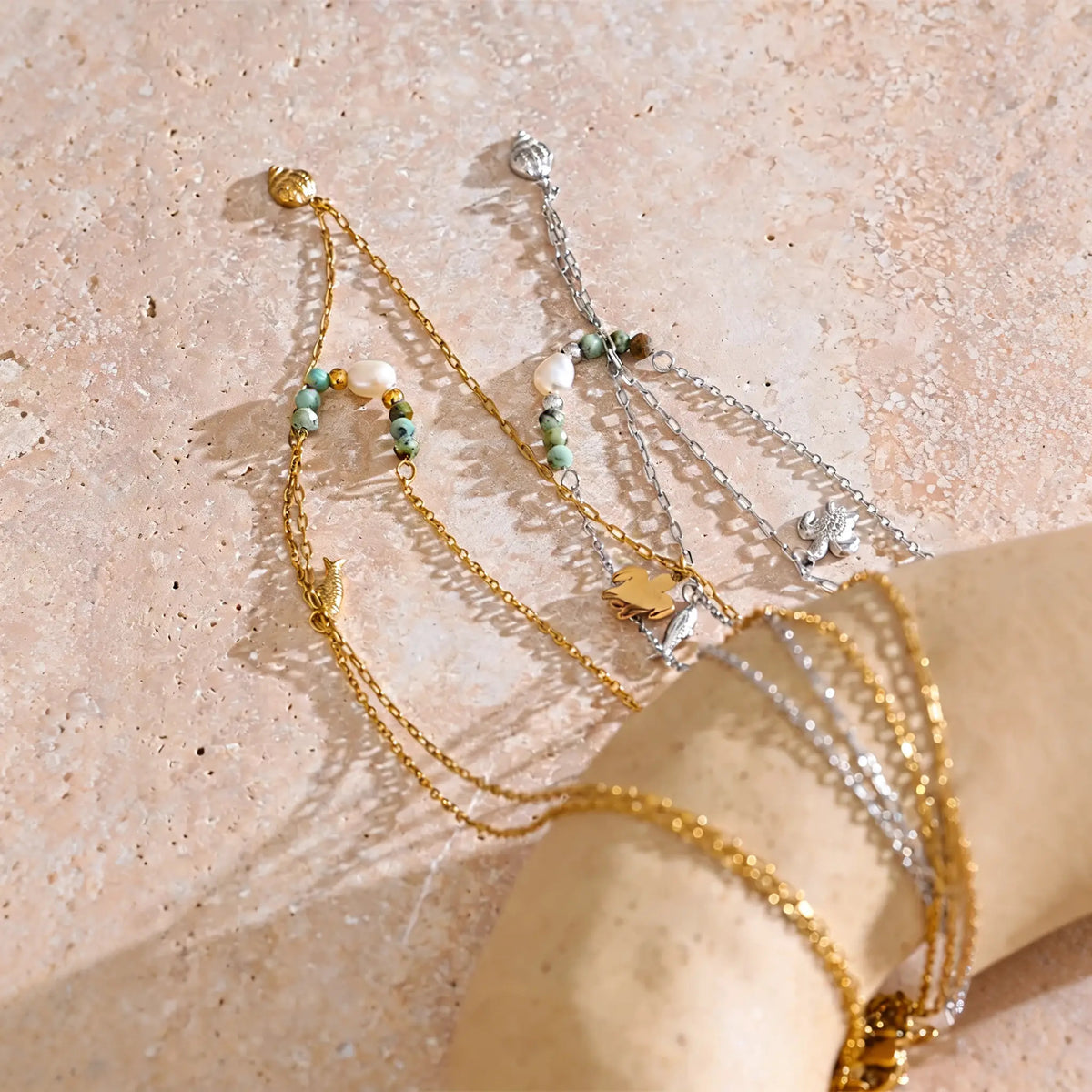 Reef Sea Charm Necklace