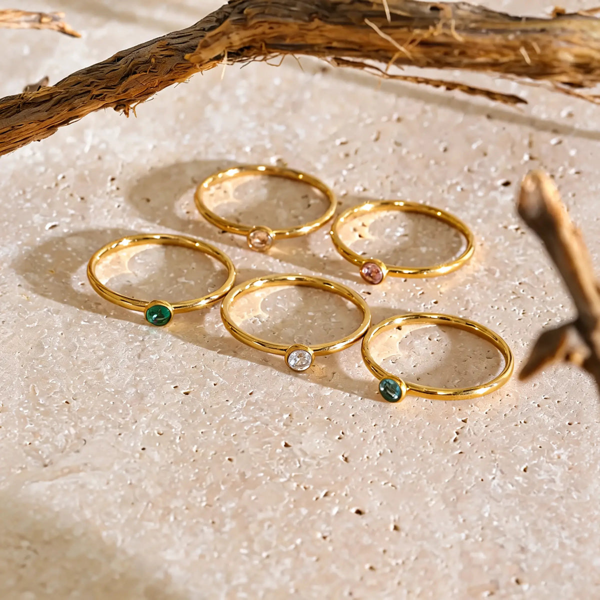 Odette Stacking Ring Set