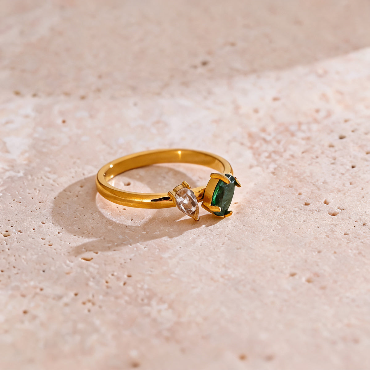 Blythe Crystal Thin Ring