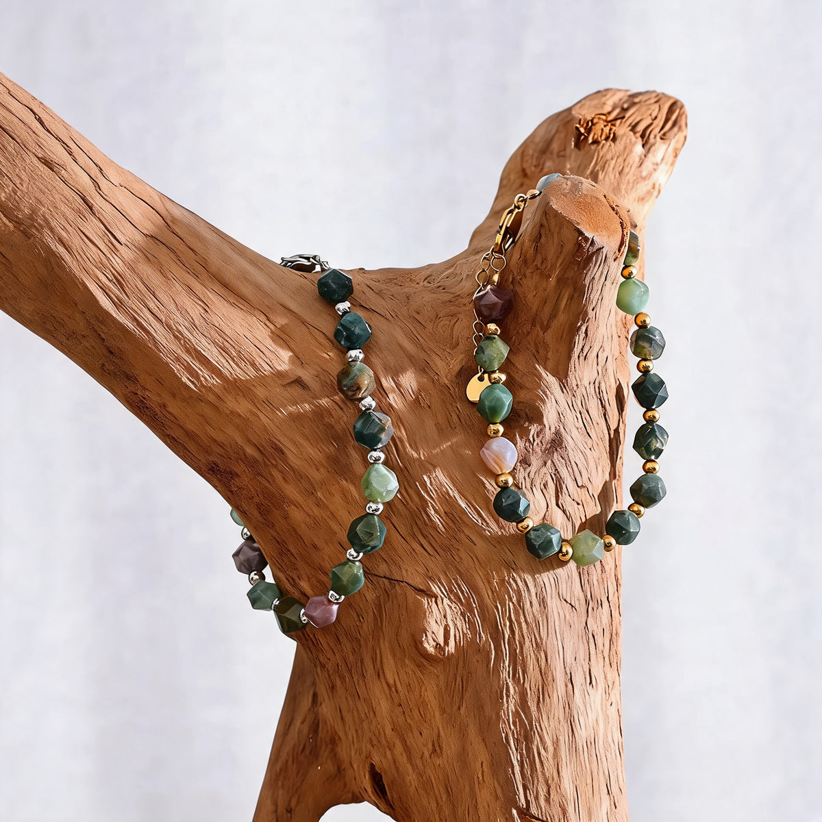 Odessa Stone Bead Bracelet