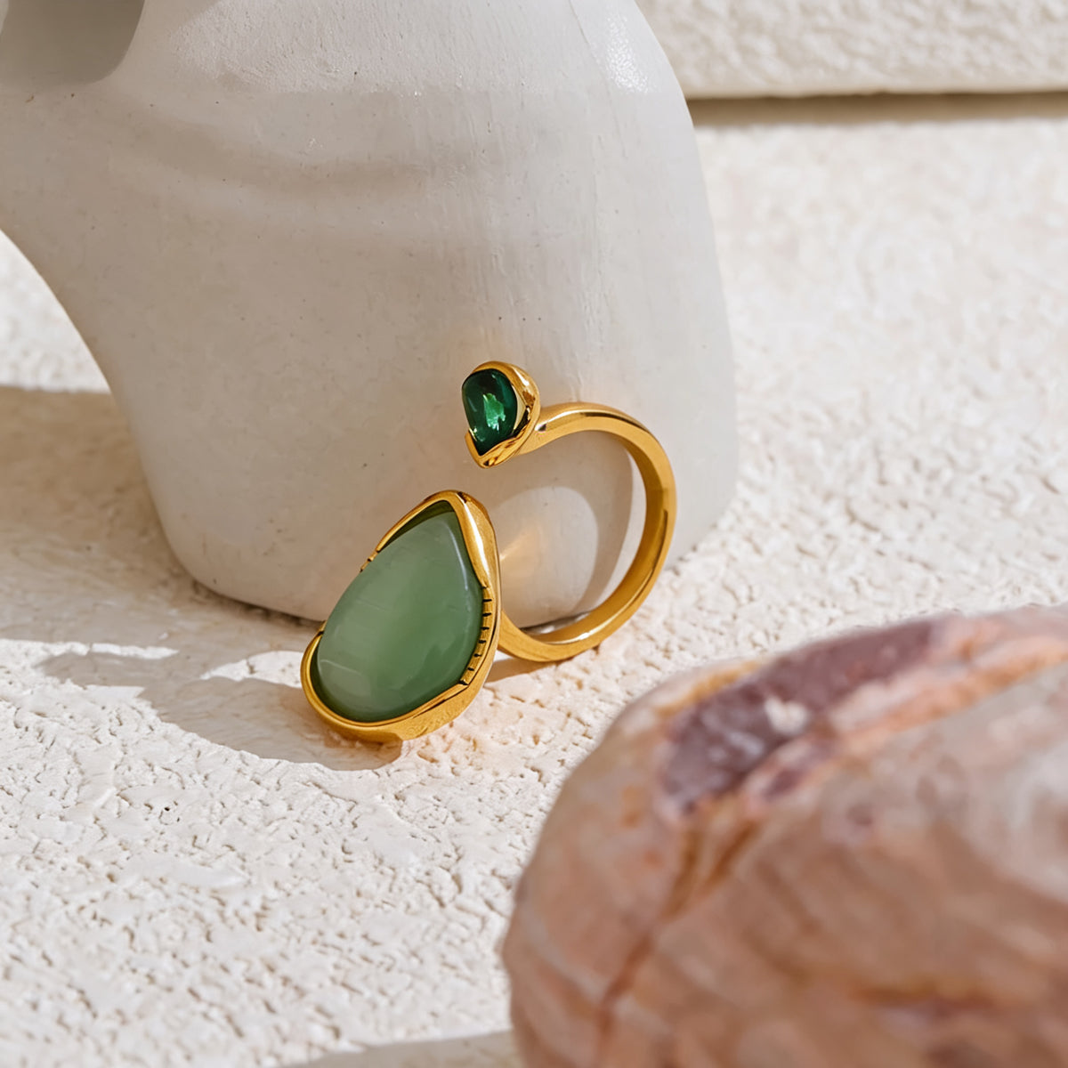Sloane Stone Drop Ring