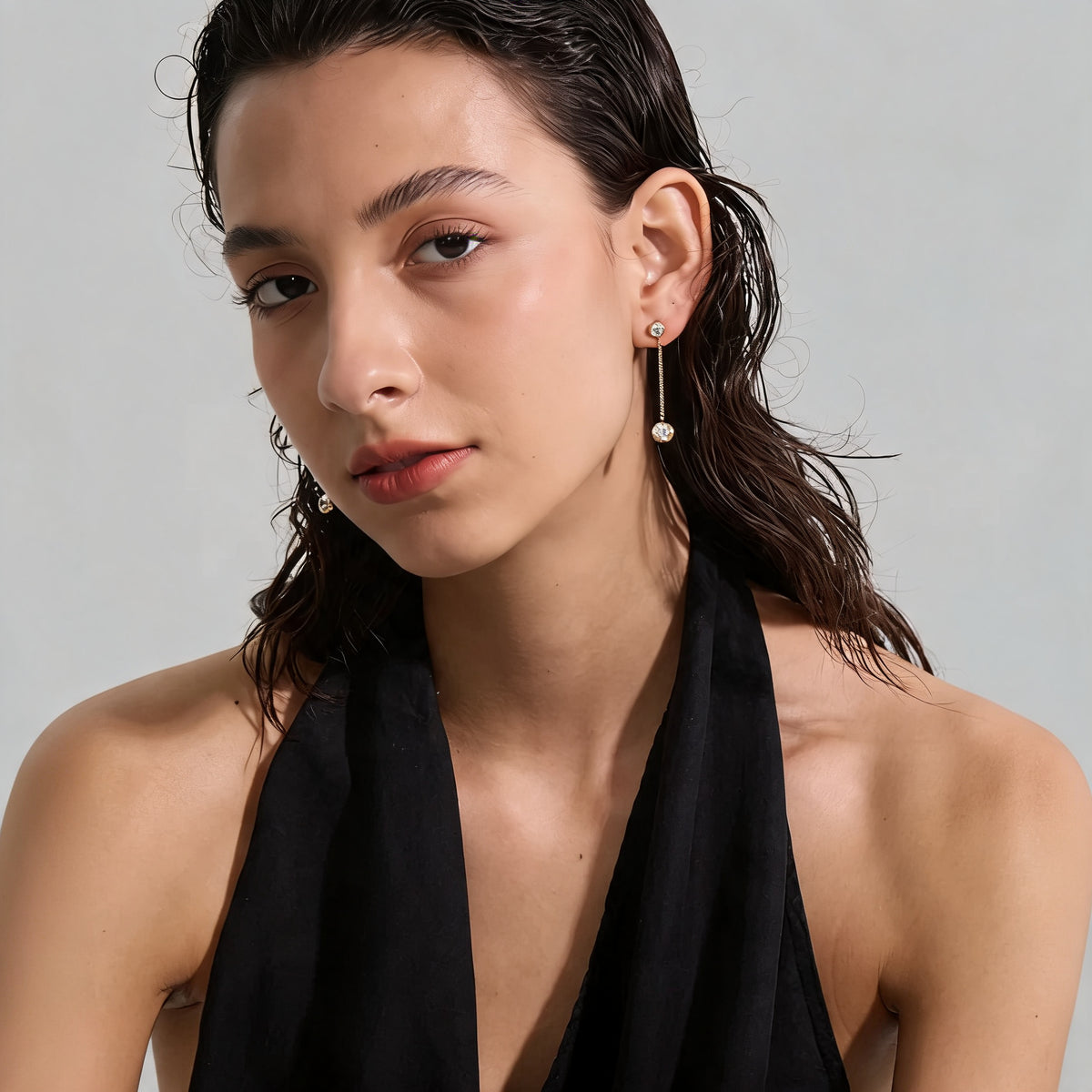 Edie Chain Drop Earrings