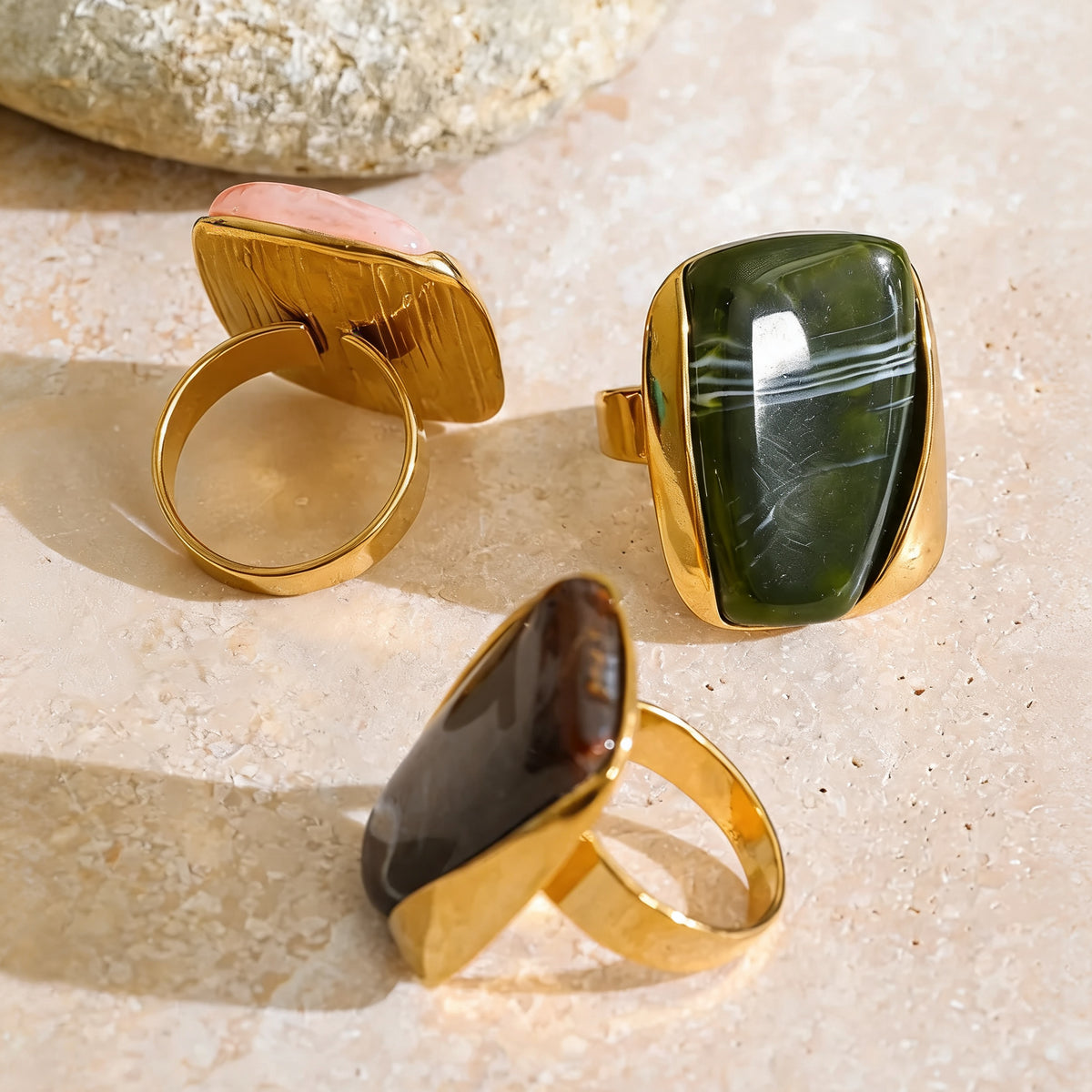 Clio Resin Rectangle Ring
