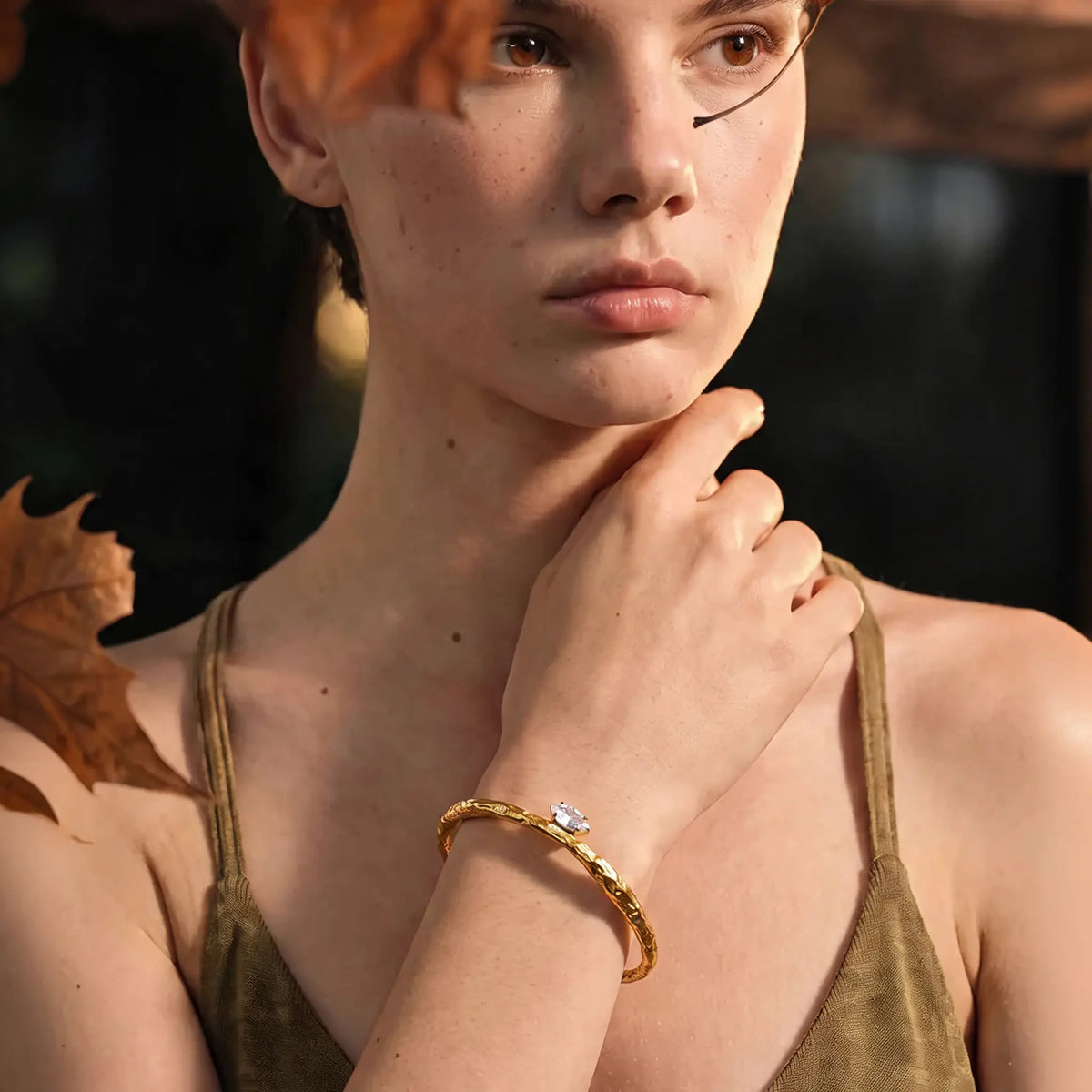 Nola Molten Cuff Bracelet