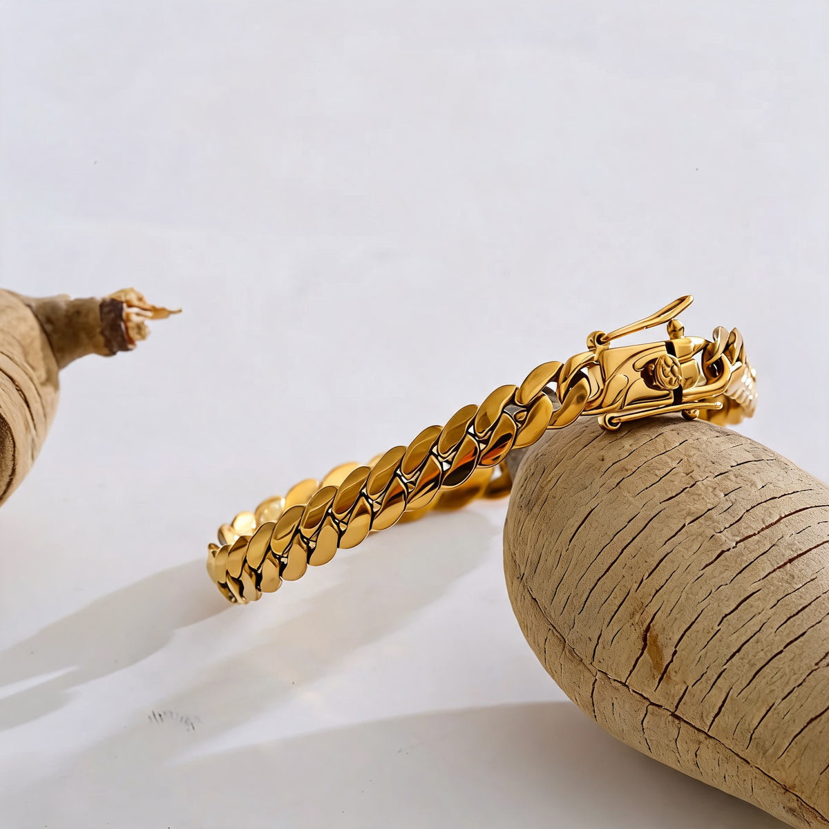 Reese Cuban Chain Bracelet