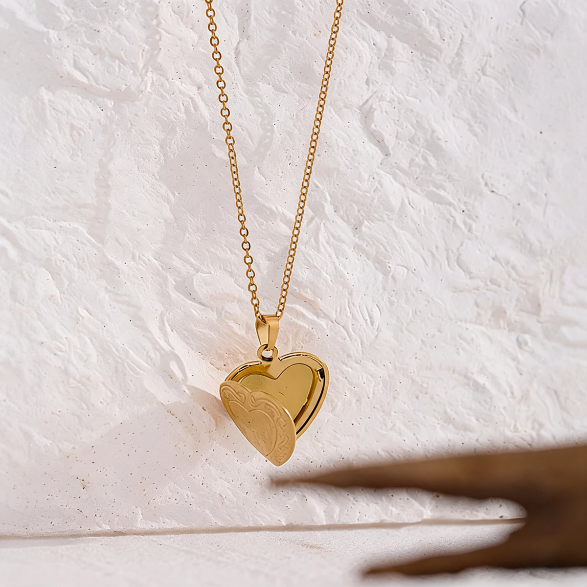 Thora Heart Locket Necklace