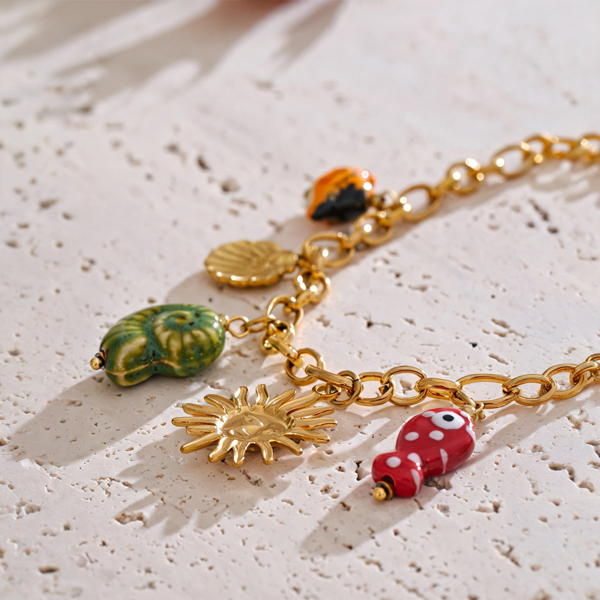 Cove Ocean Charm Necklace