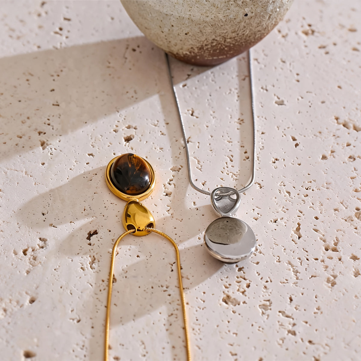 Sutton Stone Pendant Necklace