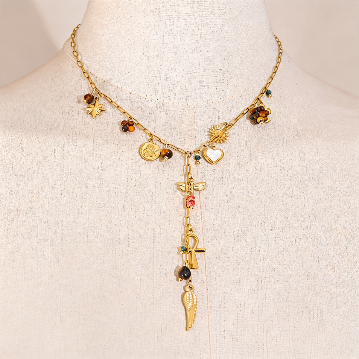 Mabel Charm Necklace