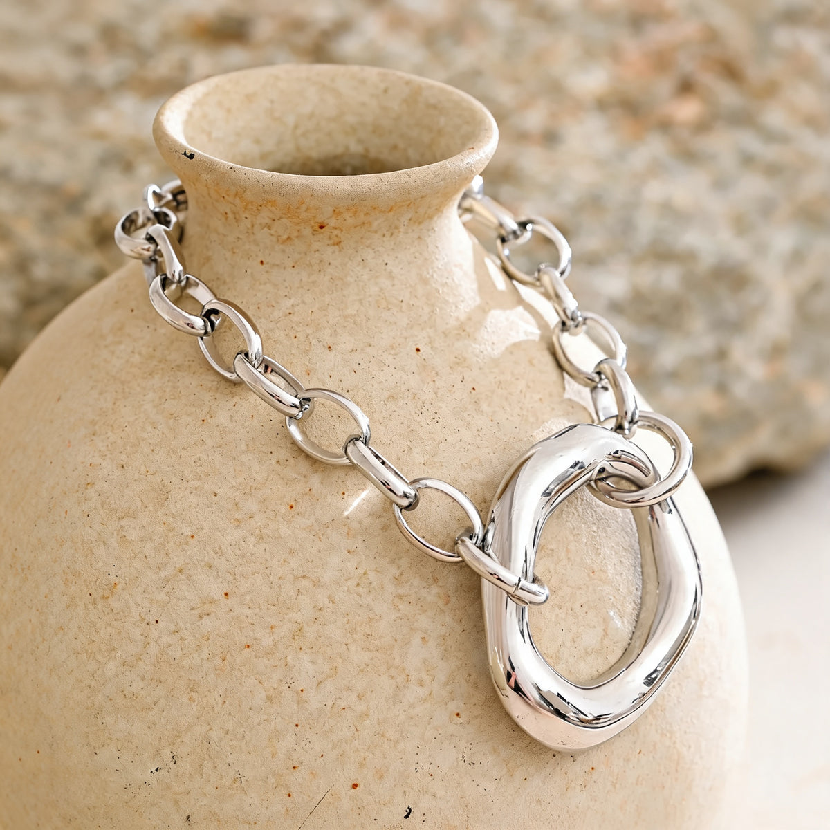 Reeve Oval Link Bracelet