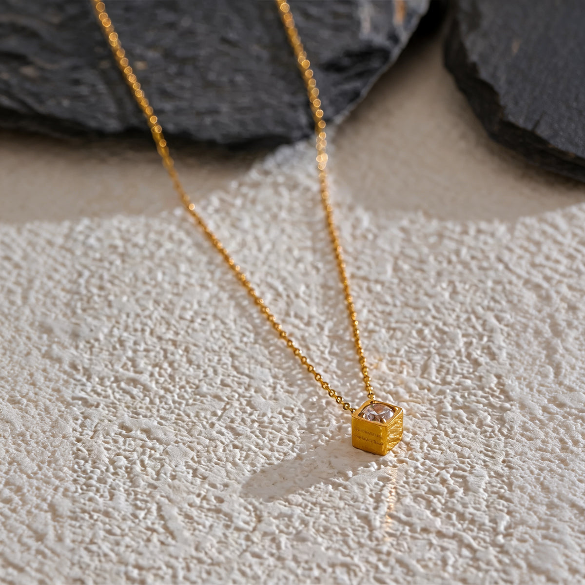 Tilda Cube Necklace