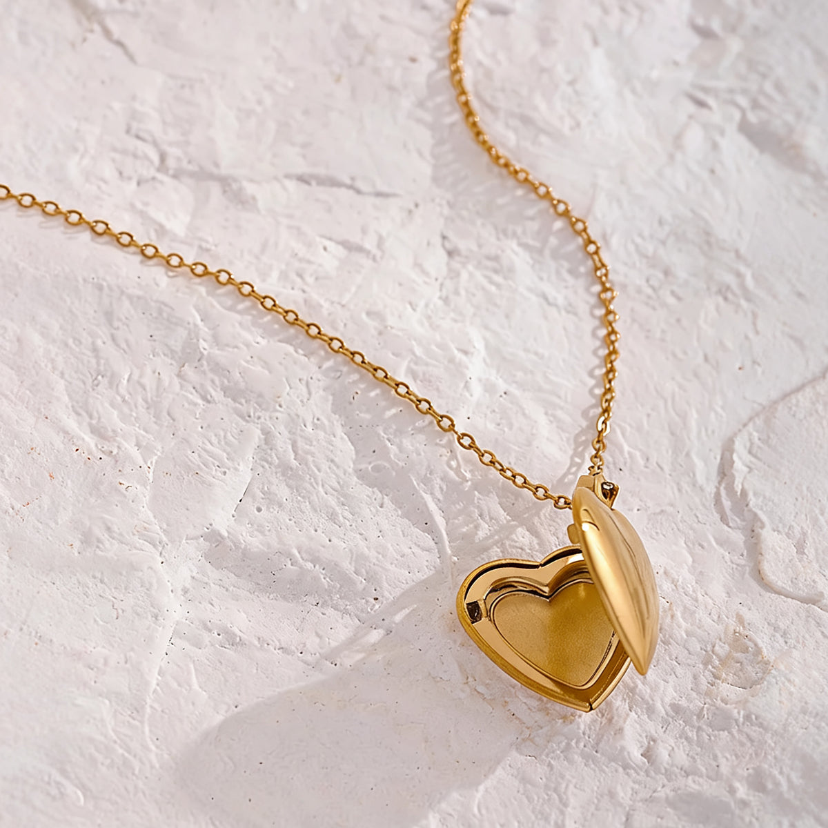 Thora Heart Locket Necklace