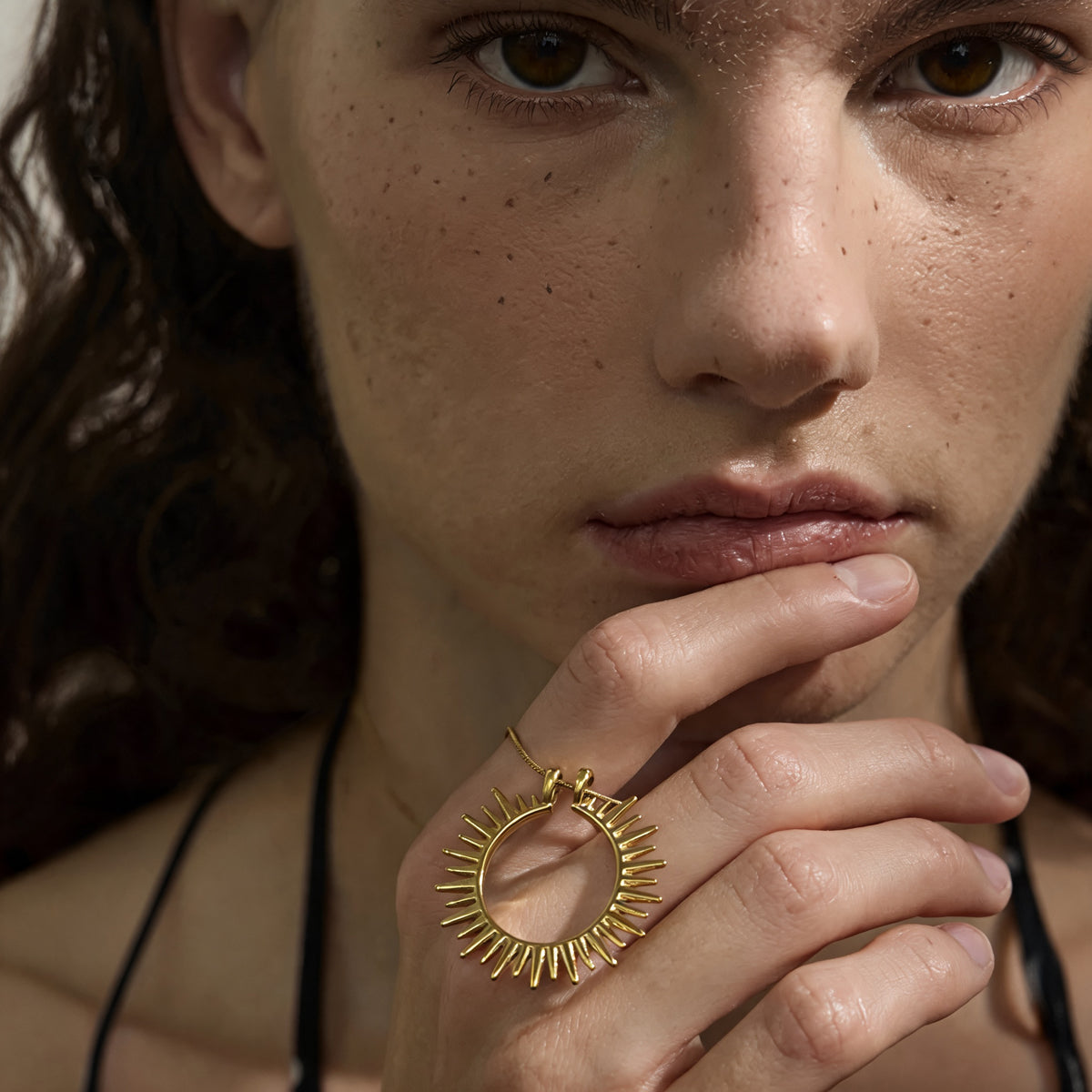 Halley Sunburst Necklace