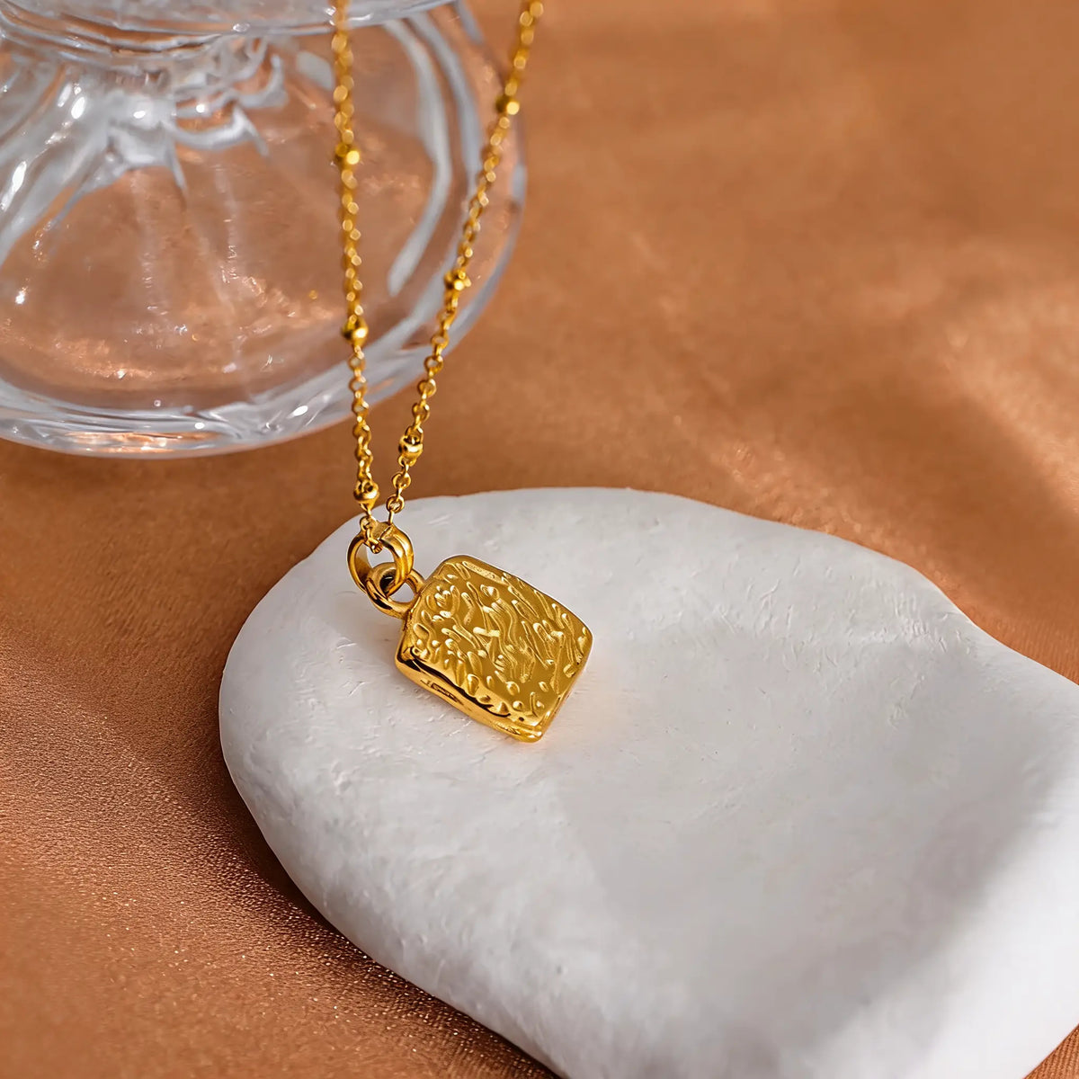 Clemmie Shell Butterfly Necklace