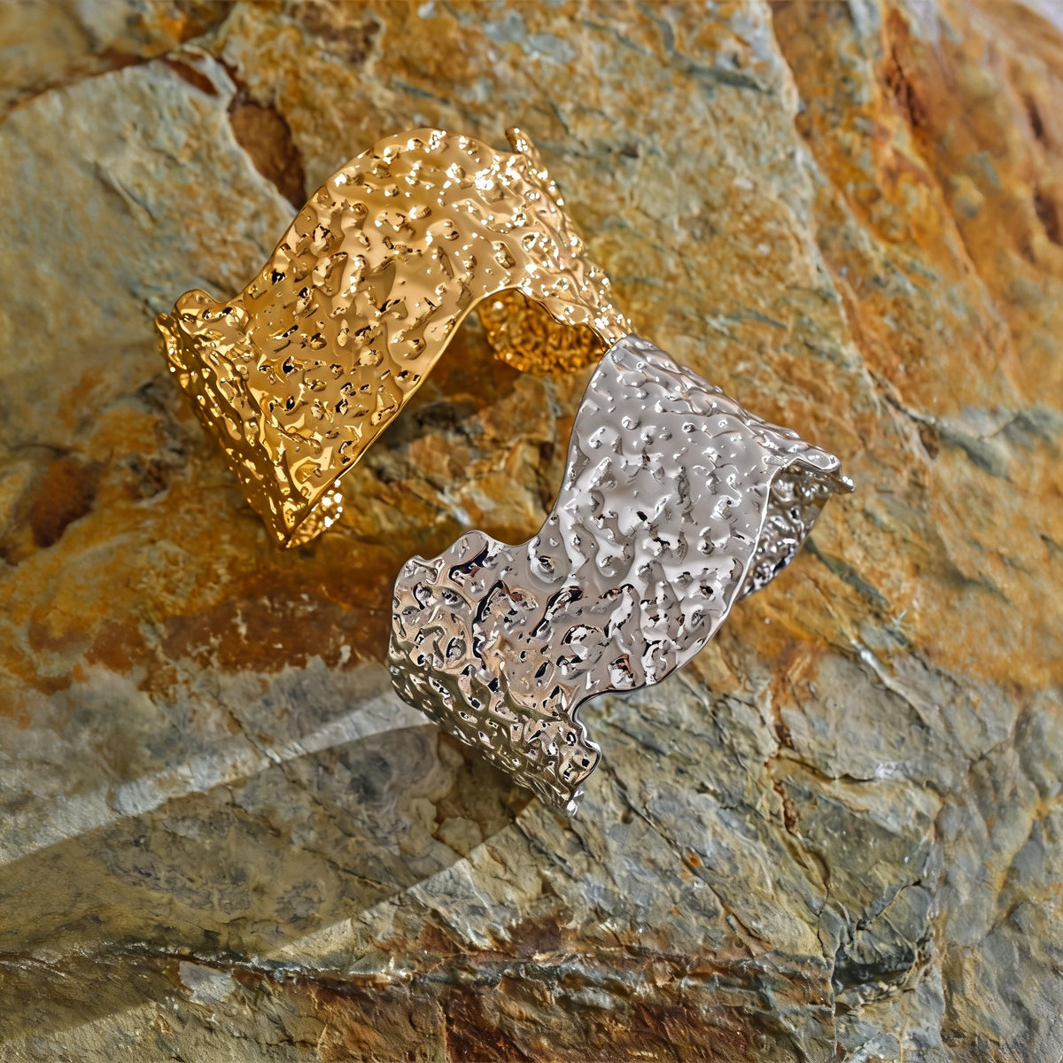 Ember Hammered Cuff