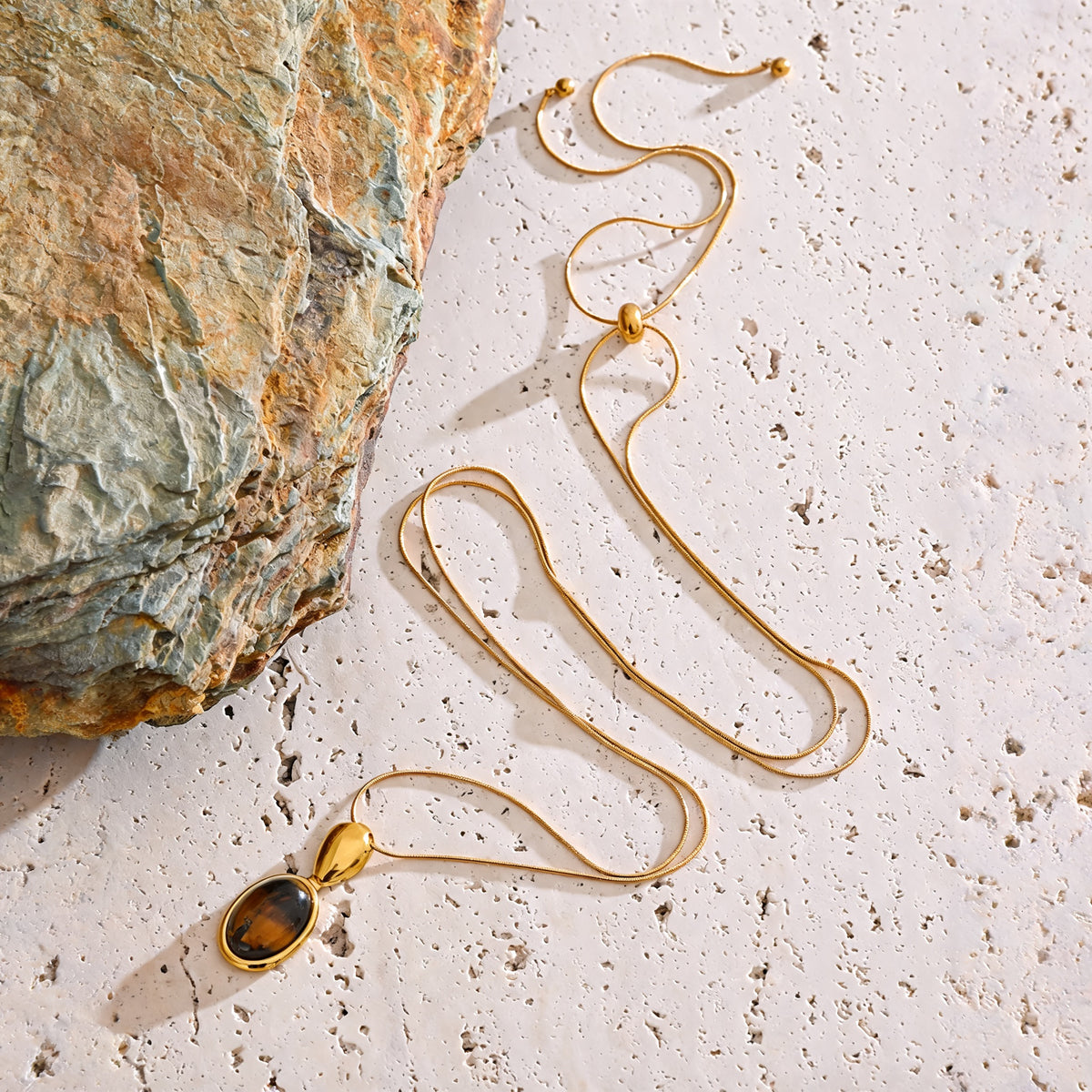 Sutton Stone Pendant Necklace