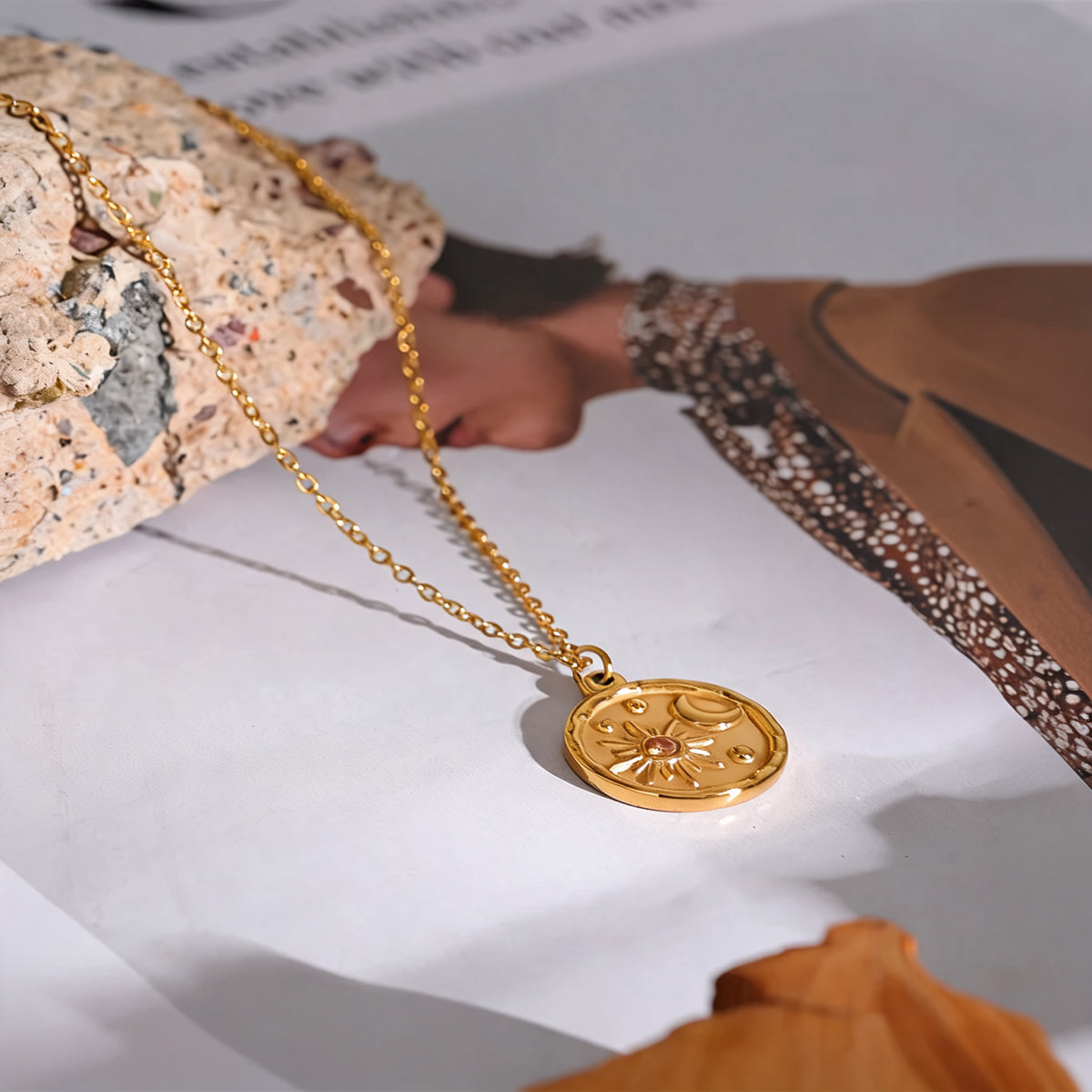 Elle Star Coin Necklace