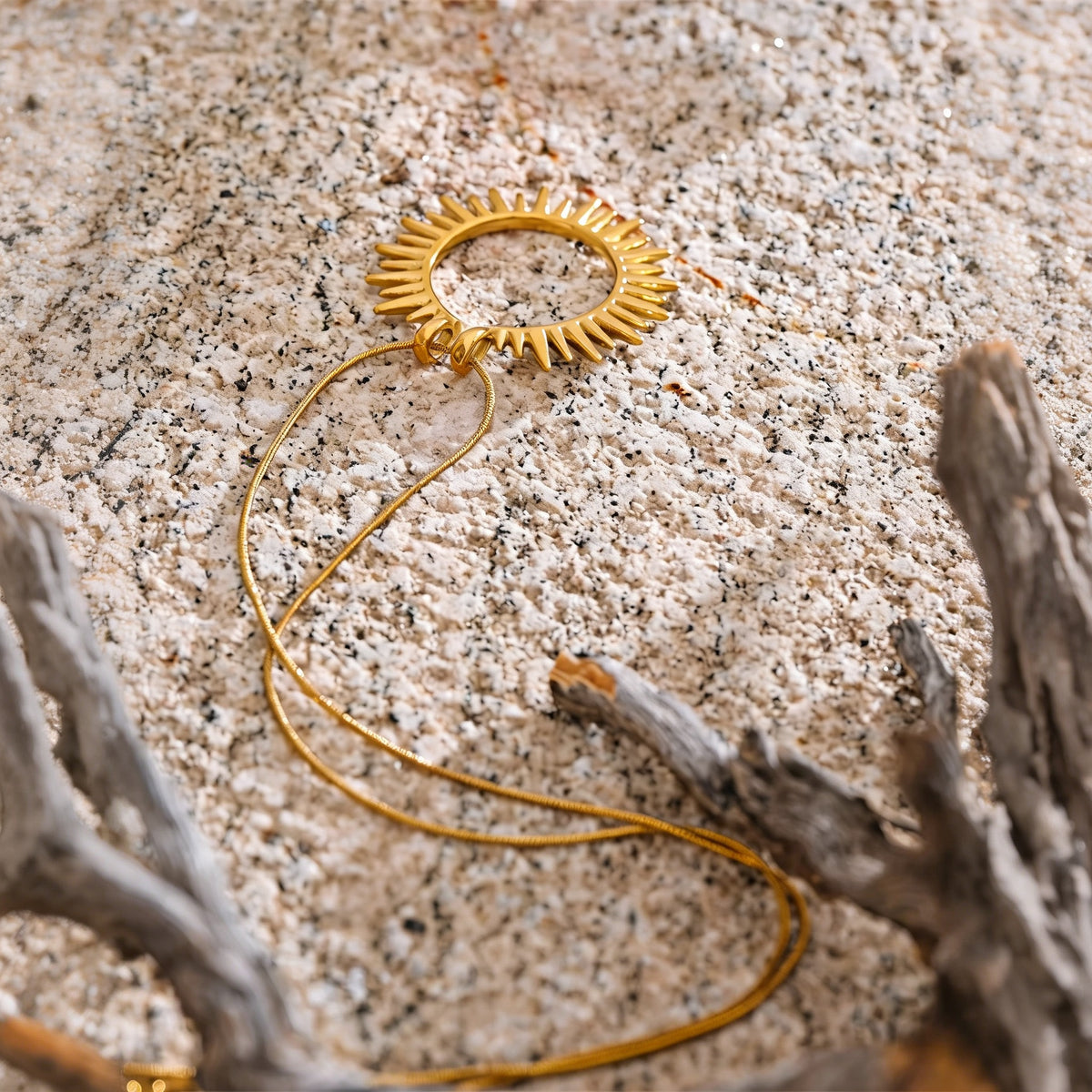 Halley Sunburst Necklace