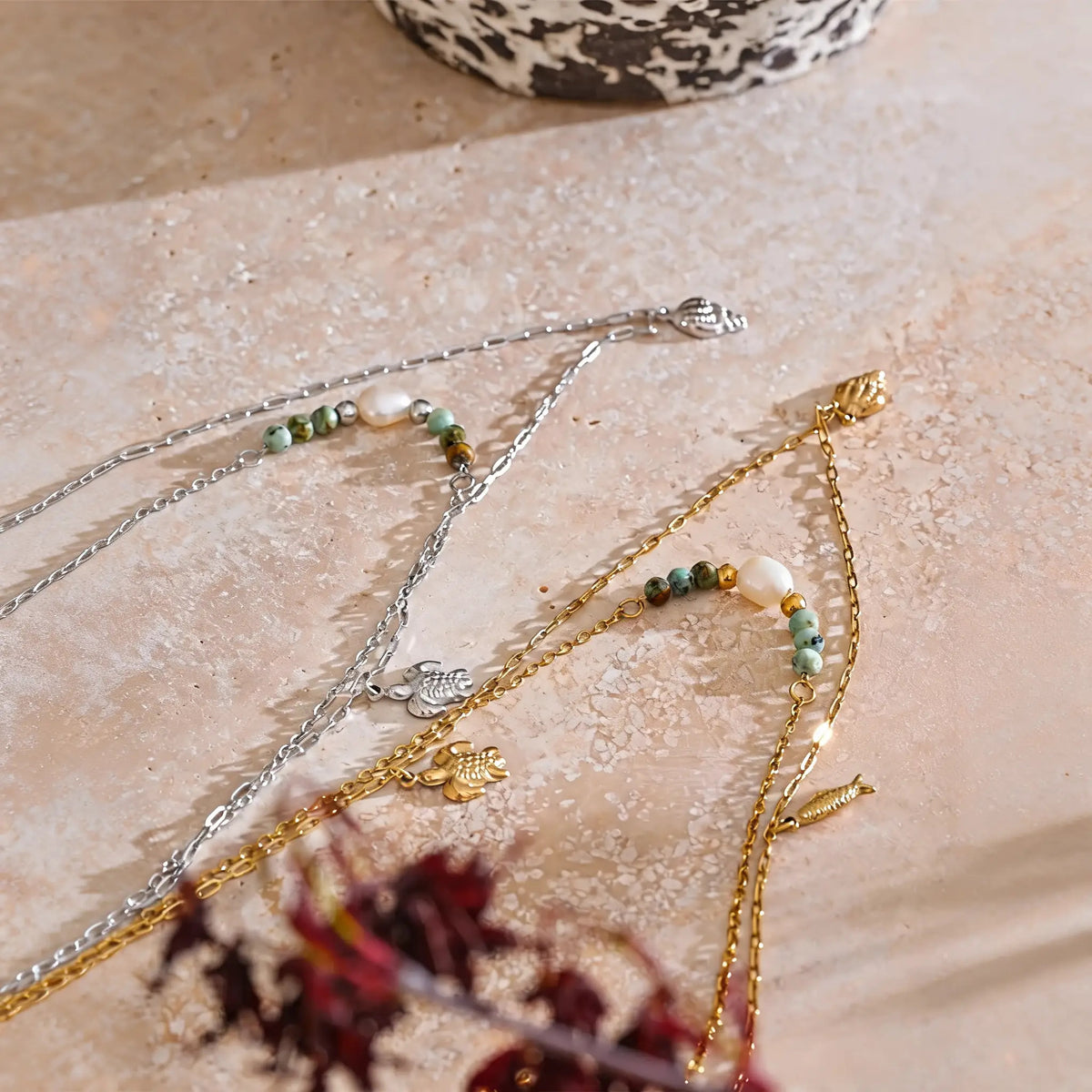Reef Sea Charm Necklace