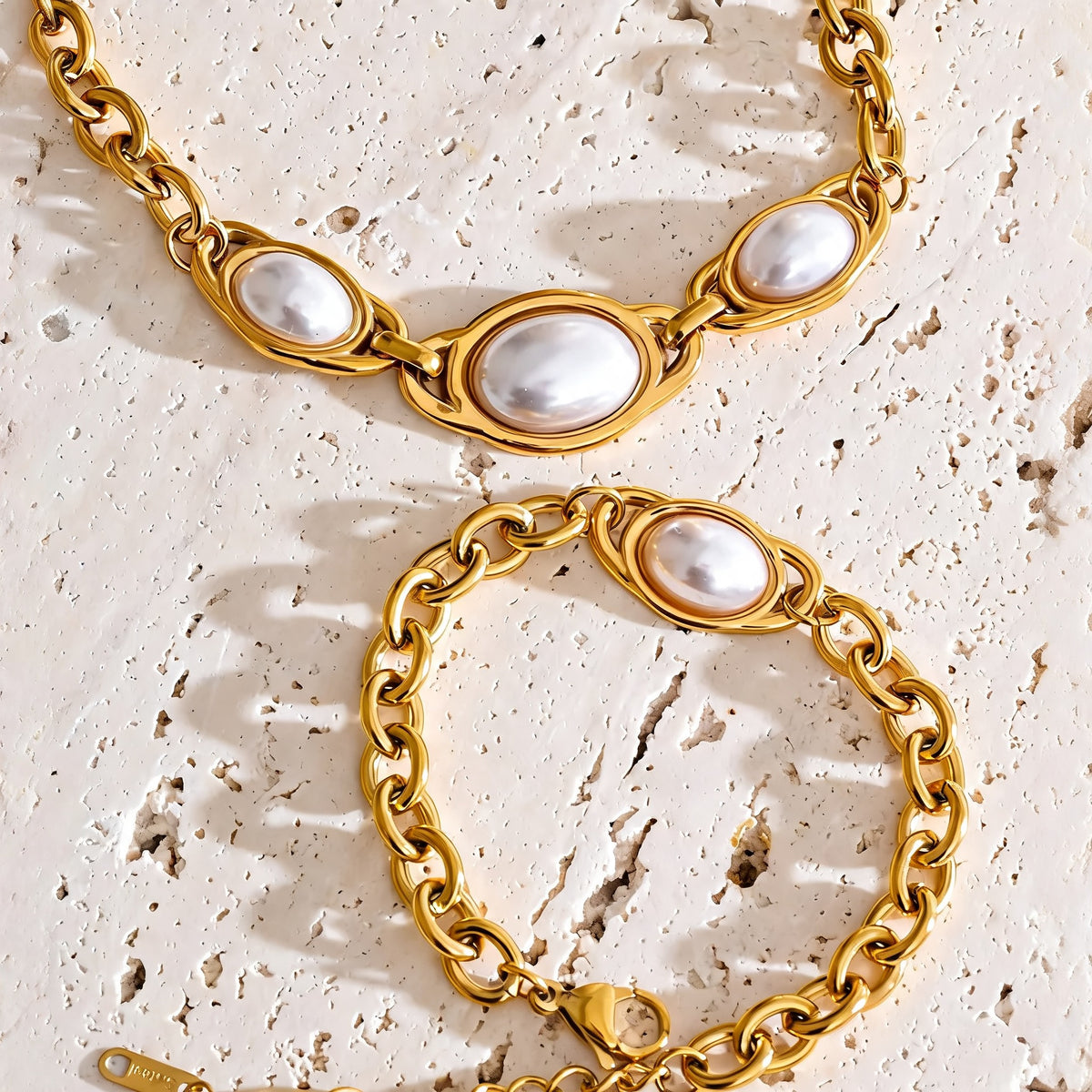 Cleo Faux Pearl Set